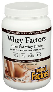 Foto 1 | Concentrado De Proteína De Suero Natural Factors Whey Factors 350 Ml - Venta Internacional.
