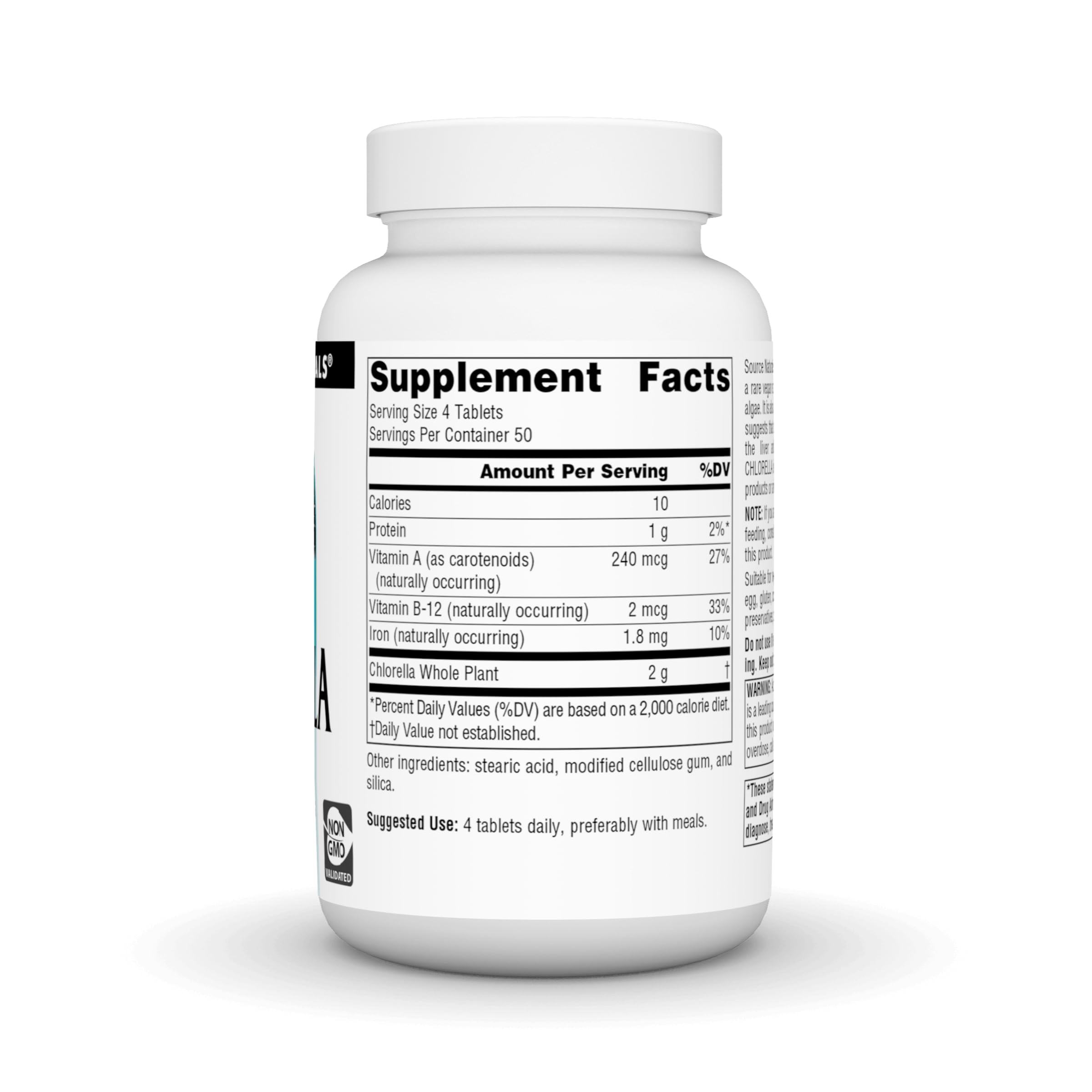 Foto 3 pulgar | Superalimento Verde Supplement Source Naturals Chlorella 500 Mg - Venta Internacional.