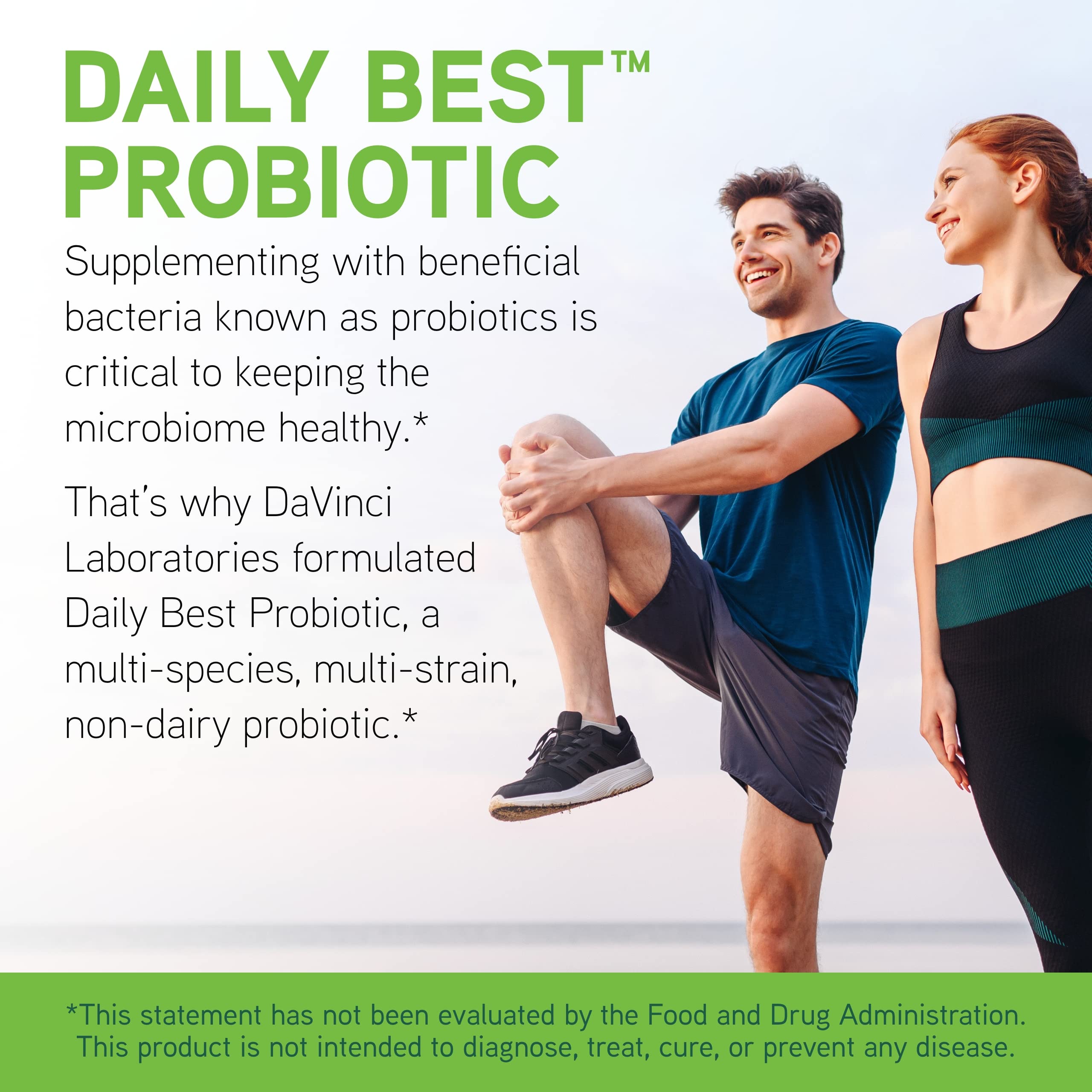 Foto 4 pulgar | Suplemento Davinci Labs Daily Best Probiotic 60 Cápsulas - Venta Internacional.