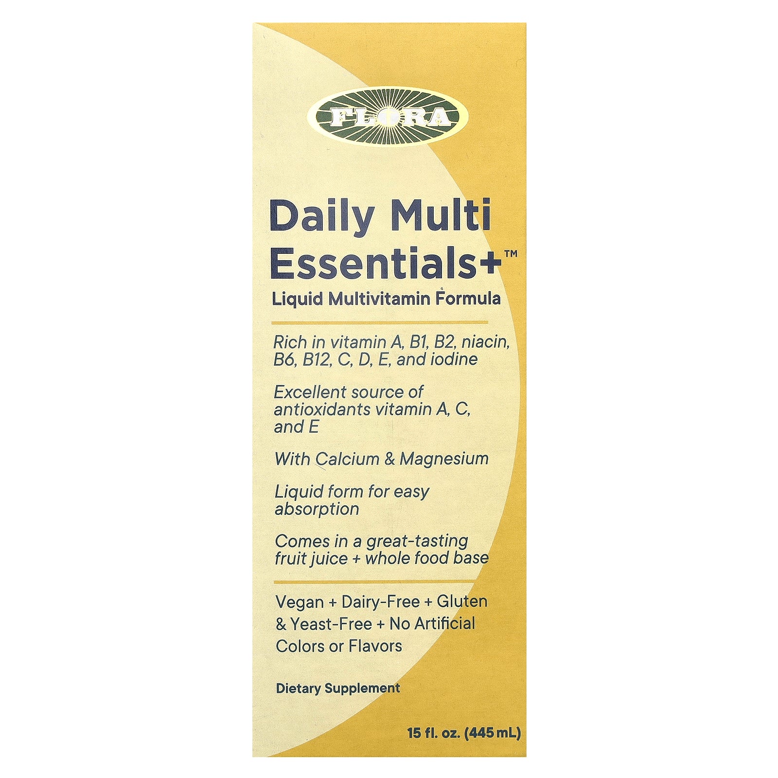 Foto 2 pulgar | Suplemento Flora Daily Multi Essentials+ 445 Ml - Venta Internacional.