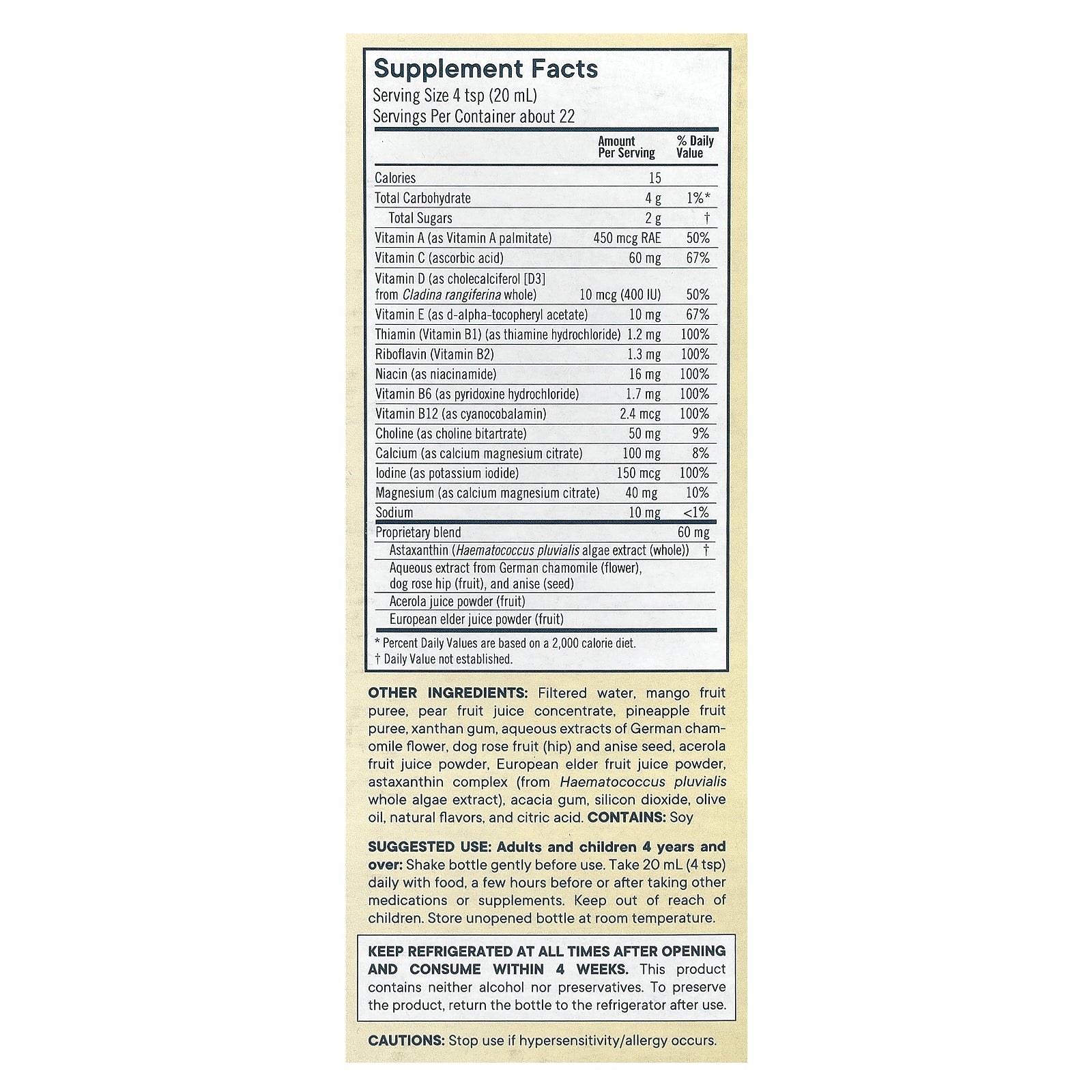 Foto 3 pulgar | Suplemento Flora Daily Multi Essentials+ 445 Ml - Venta Internacional.
