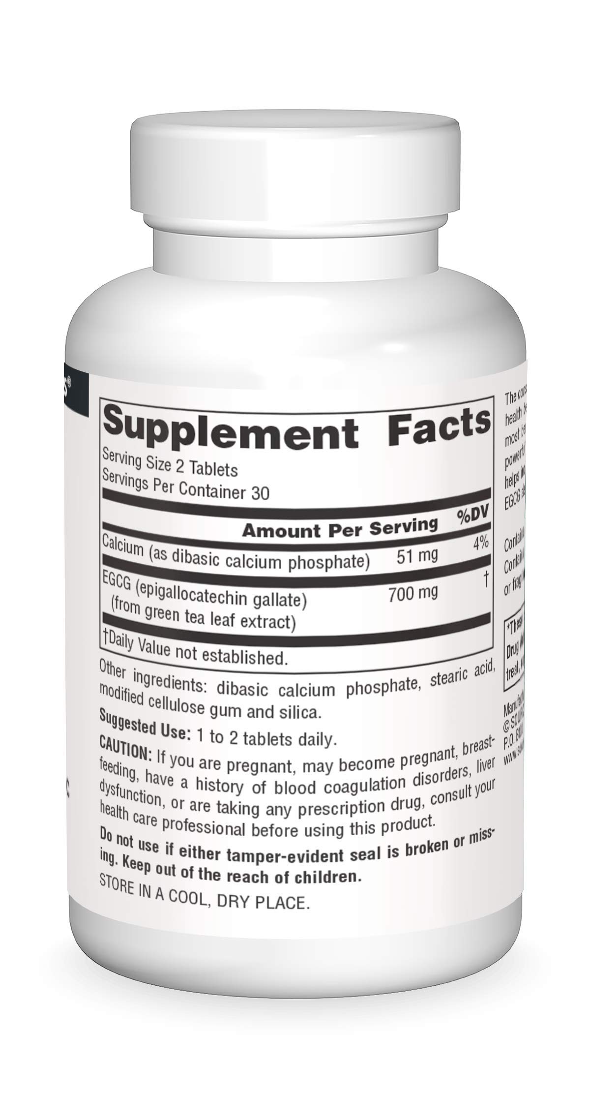 Foto 4 pulgar | Suplemento Source Naturals Egcg 350 Mg - 60 Comprimidos - Venta Internacional.