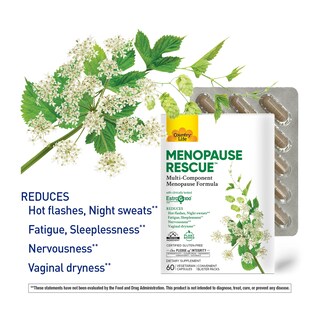Foto 3 | Suplemento Country Life Menopause Rescue 60 Cápsulas - Venta Internacional.