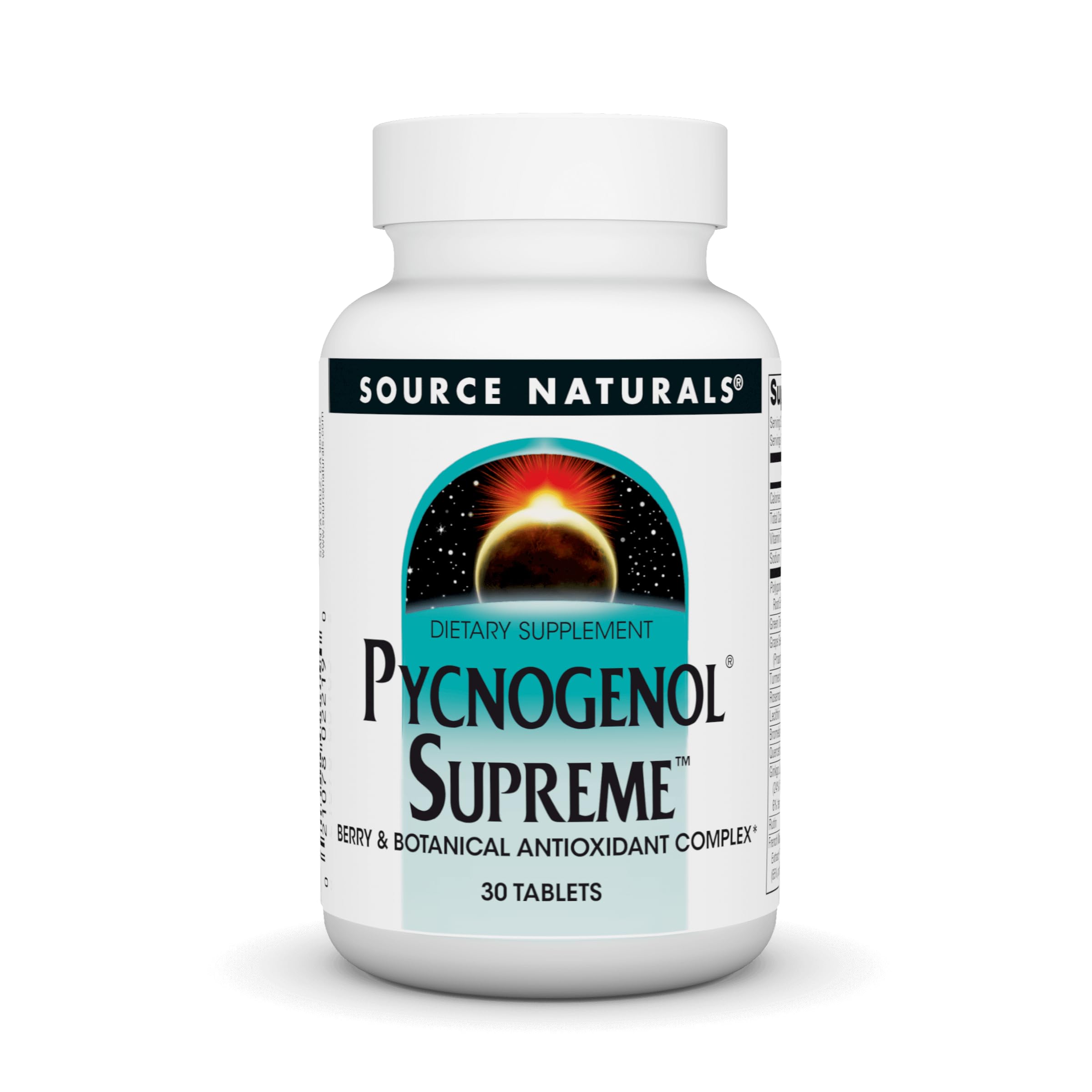 Foto 2 pulgar | Supplement Source Naturals Pycnogenol Supreme 30 Comprimidos - Venta Internacional.