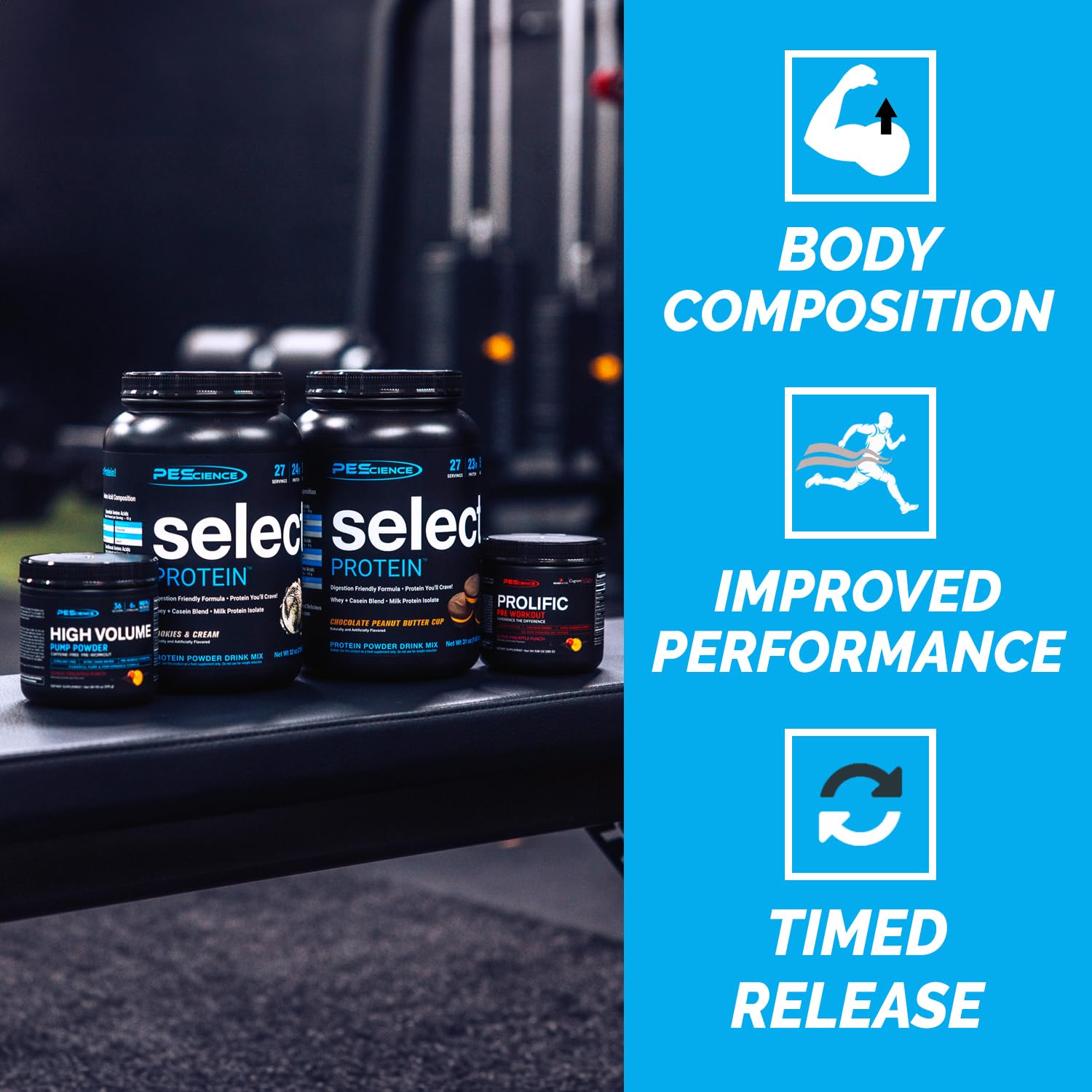 Foto 6 | Proteína En Polvo Pesscience Select Whey Casein 27 Porciones - Venta Internacional.
