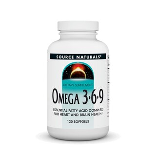 Foto 1 | Supplement Source Naturals Omega 3-6-9 120 Cápsulas Blandas - Venta Internacional.