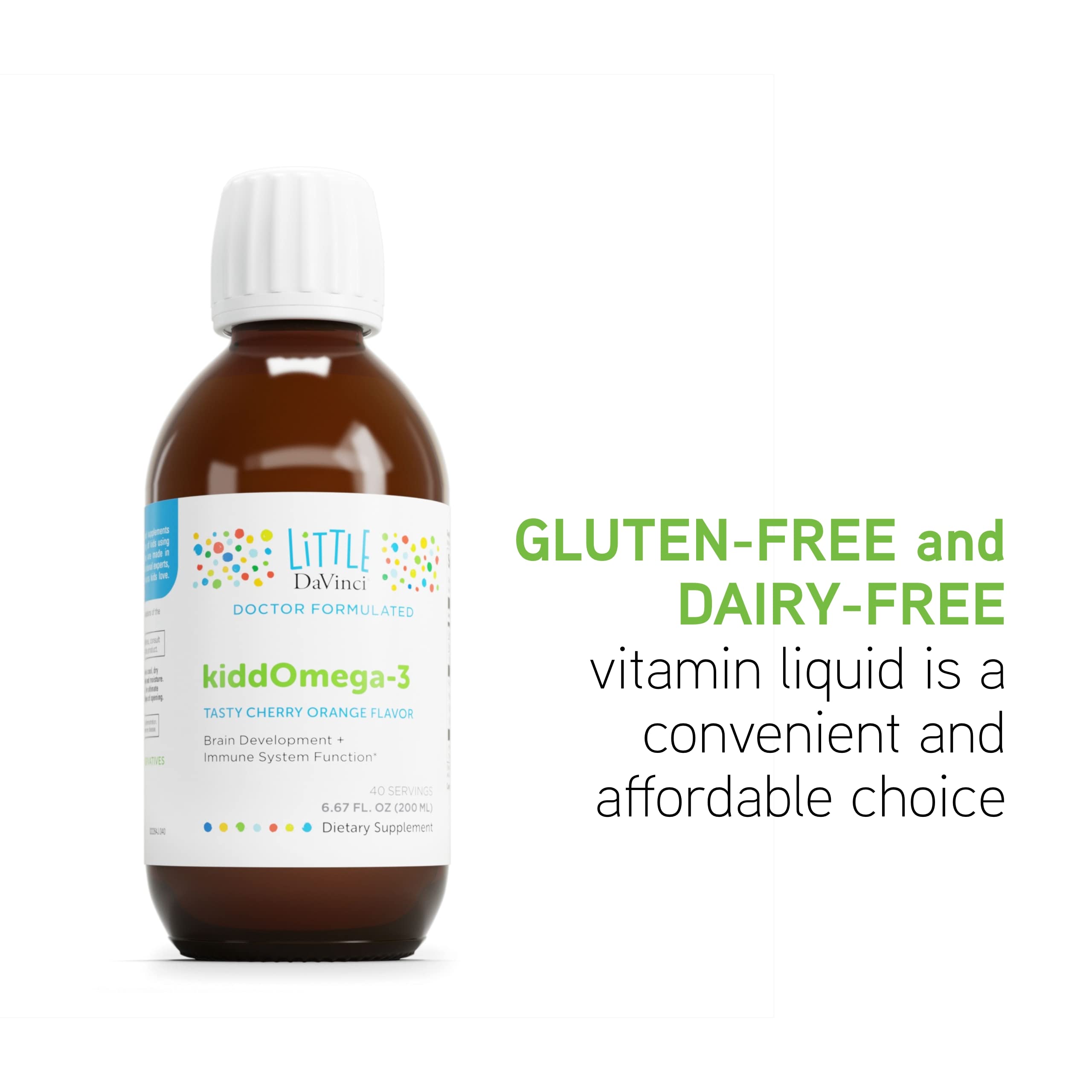 Foto 6 pulgar | Suplemento Davinci Labs Kiddomega-3 Líquido Omega-3 200 Ml Para Niños - Venta Internacional.