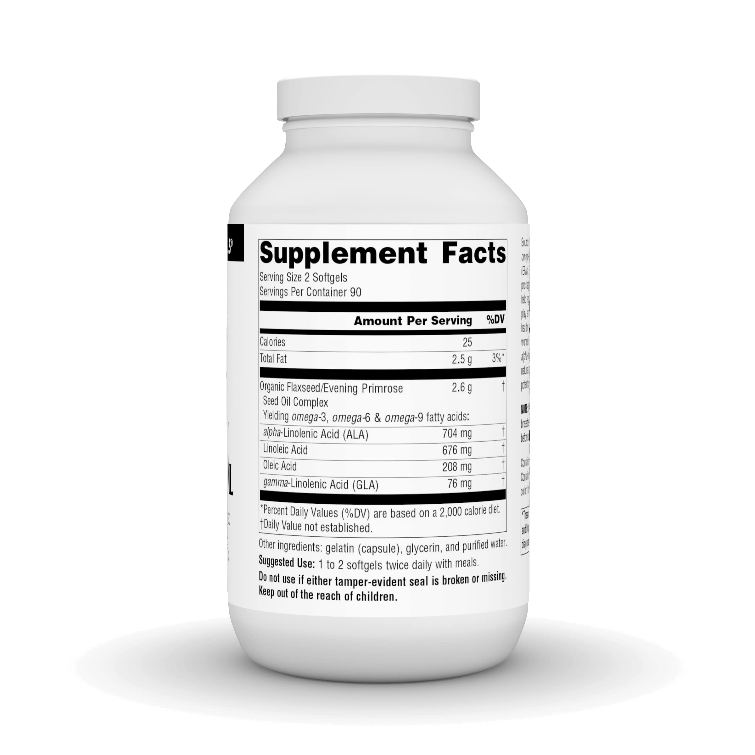 Foto 3 pulgar | Aceite De Semilla De Linaza Y Onagra Supplement Source Naturals 1300 Mg - Venta Internacional.