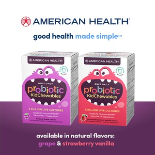 Foto 5 | Probiótico Masticable Para Niños American Health 30 Comprimidos - Venta Internacional.