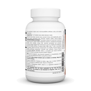 Foto 3 | Supplement Source Naturals Mushroom Immune Defense 60 Comprimidos - Venta Internacional.