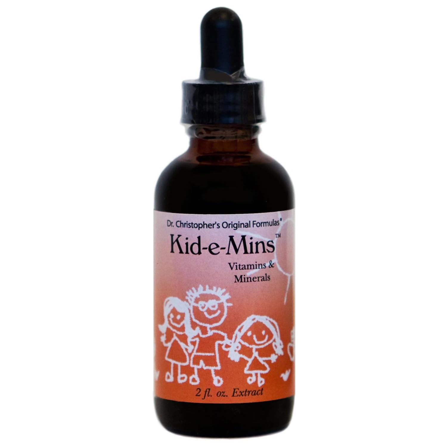 Foto 2 pulgar | Multivitamínico Líquido Christopher's Kid-e-mins, 60 Ml, Naranja - Venta Internacional.