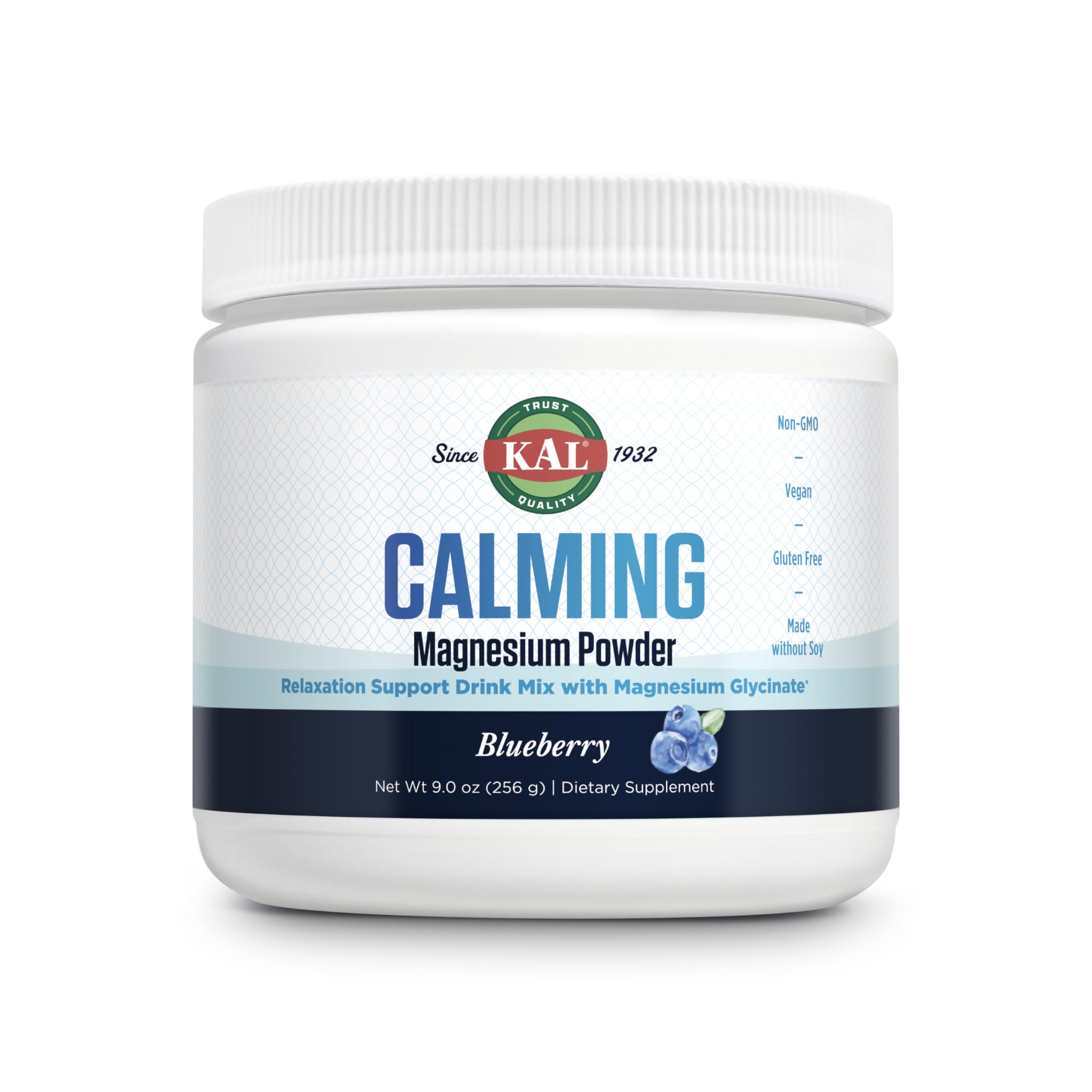Foto 2 pulgar | Suplemento De Magnesio Kal Calming Powder Blueberry 250 Ml - Venta Internacional.