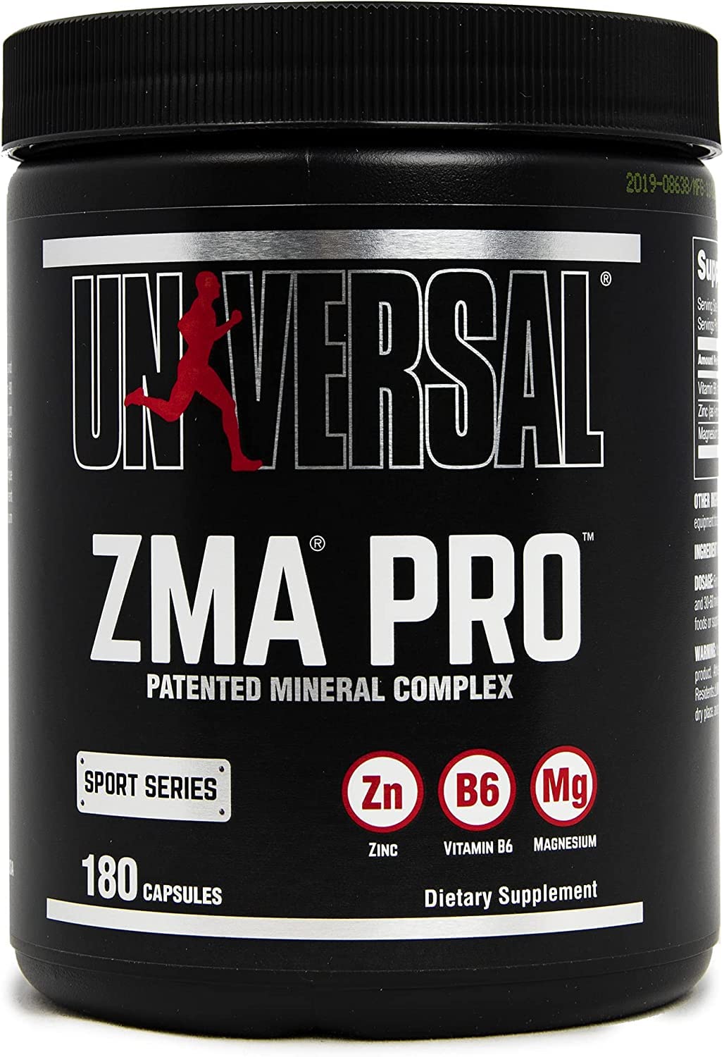 Foto 2 pulgar | Suplemento Universal Nutrition Zma Pro, Zinc, Magnesio Y Vitamina B6 - Venta Internacional.
