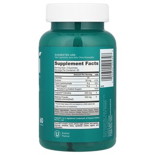 Foto 2 | Gomitas Cognitivas Matcha Mind Supplement Goli Nutrition, 60 Unidades - Venta Internacional.