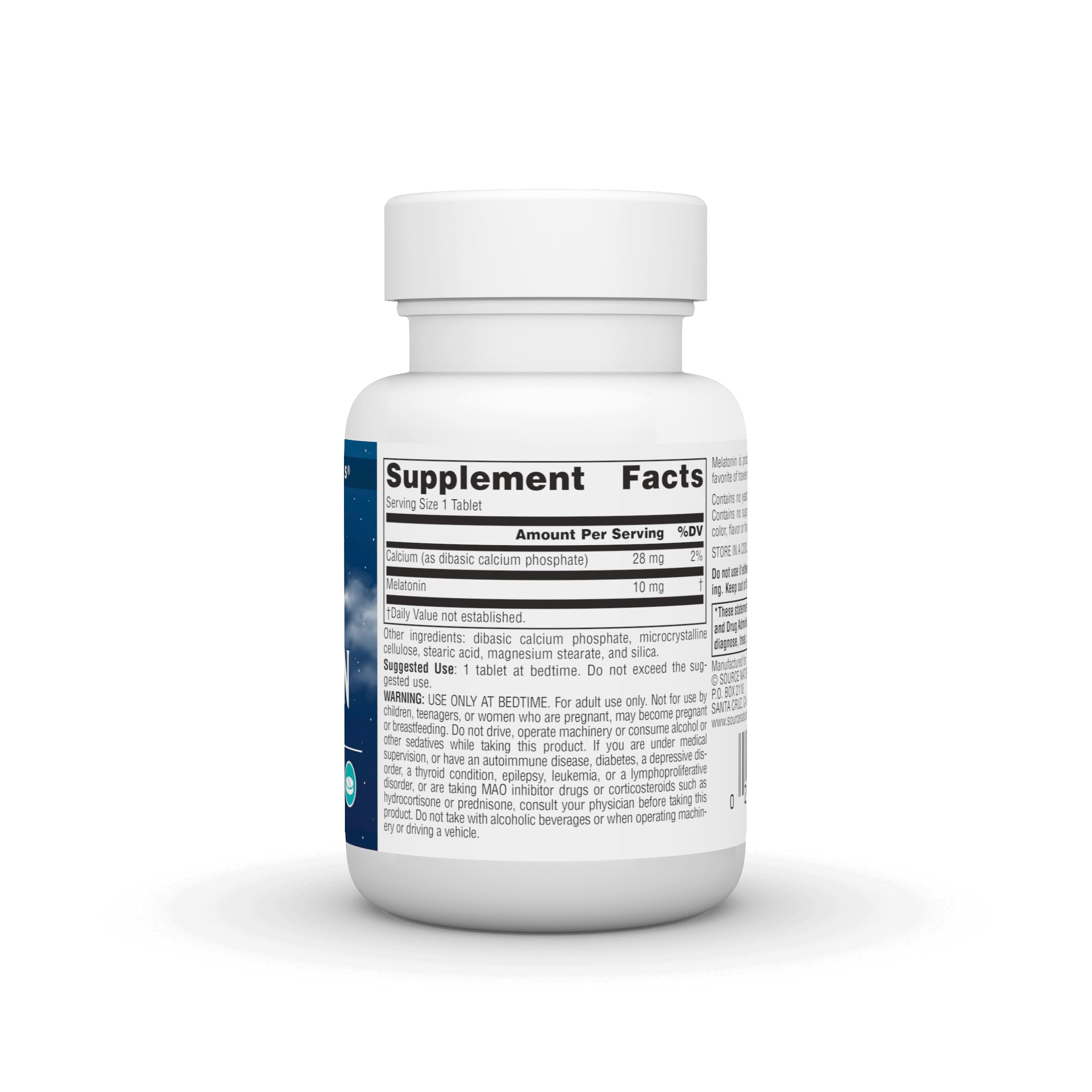 Foto 3 pulgar | Supplement Source Naturals Sleep Science Melatonina 10 Mg - Venta Internacional.