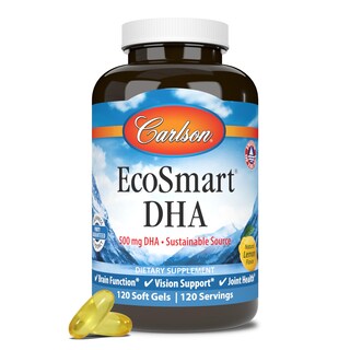 Foto 1 | Suplemento Carlson Ecosmart Dha 500 Mg Dha 120 Cápsulas Blandas - Venta Internacional.