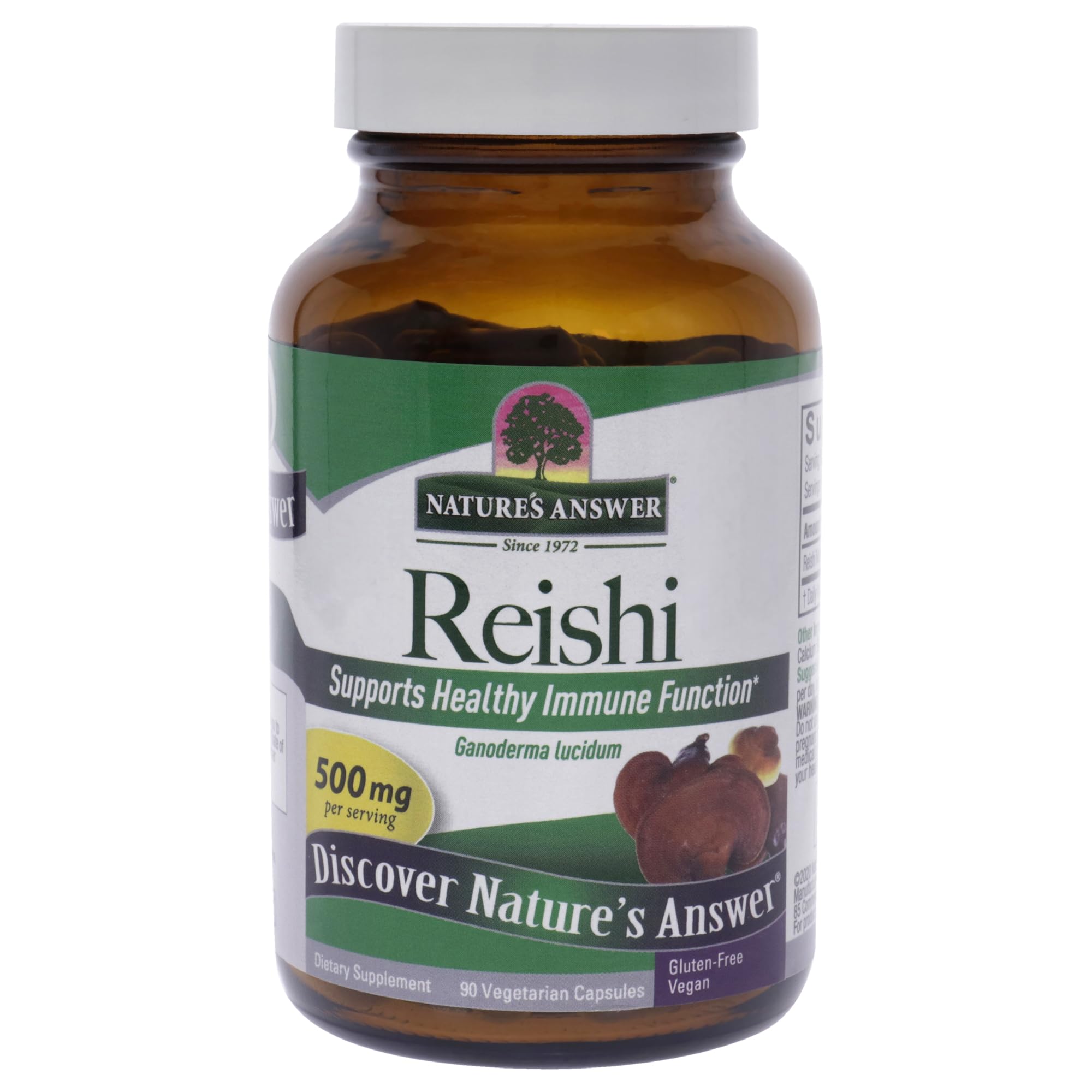 Foto 4 | Suplemento Nature's Answer Mushroom Mycelia, 90 Cápsulas - Venta Internacional.