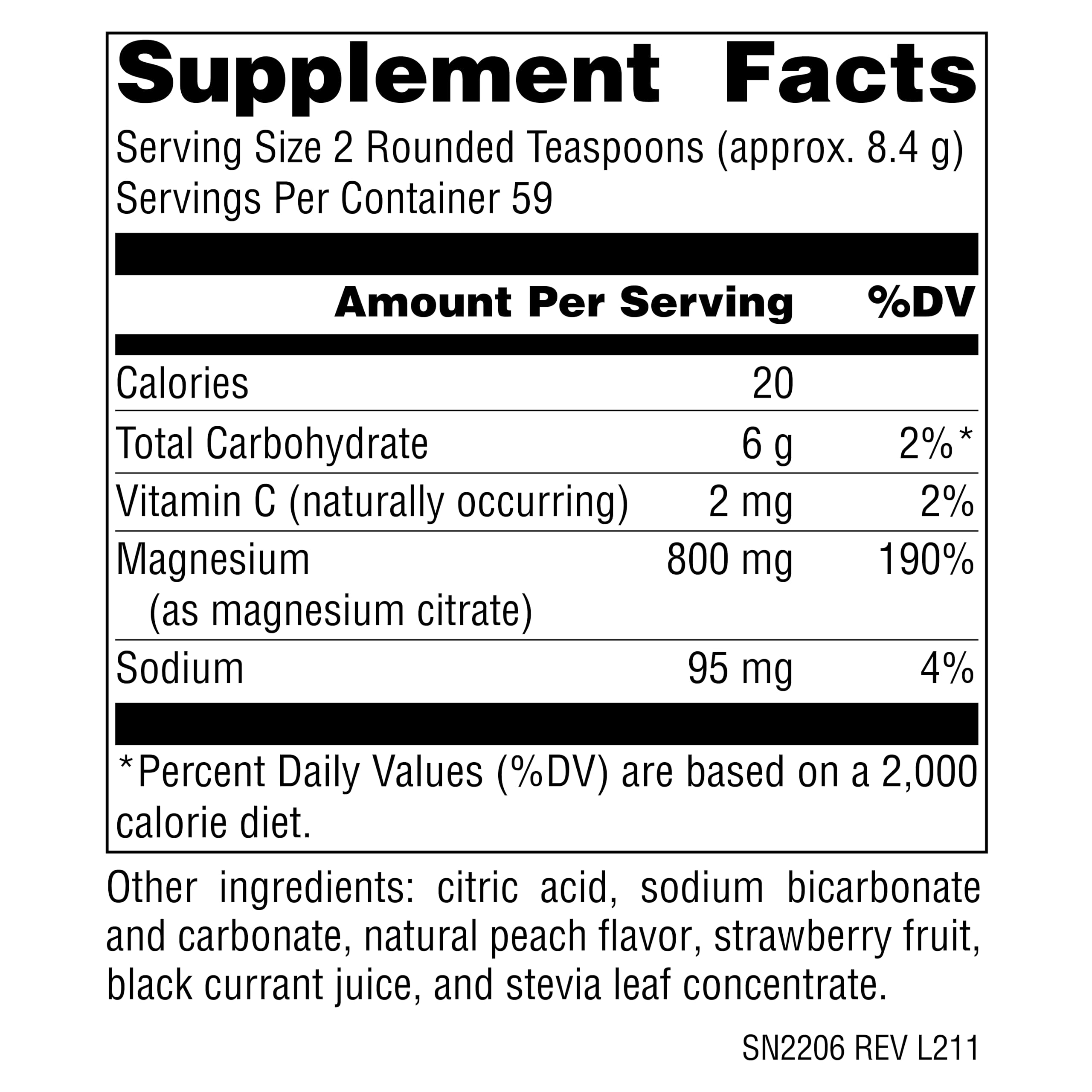 Foto 6 pulgar | Supplement Source Naturals Serene Science Magnesium Serene 500 Ml - Venta Internacional.