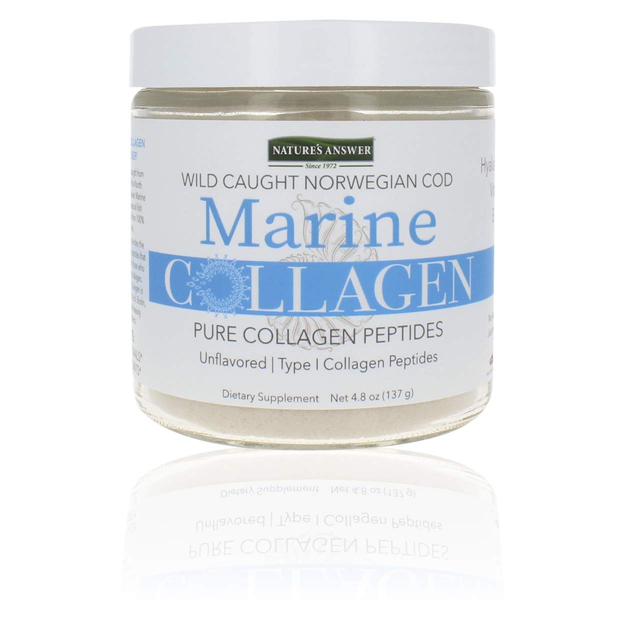 Foto 2 pulgar | Suplemento De Colágeno Marino Nature's Answer De 140 Ml Con Ácido Hialurónico Y Biotina - Venta Internacional.