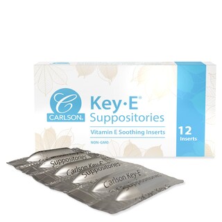 Foto 1 | Supositorios Carlson Key-e, 30 Ui, Vitamina E, 12 Unidades - Venta Internacional.