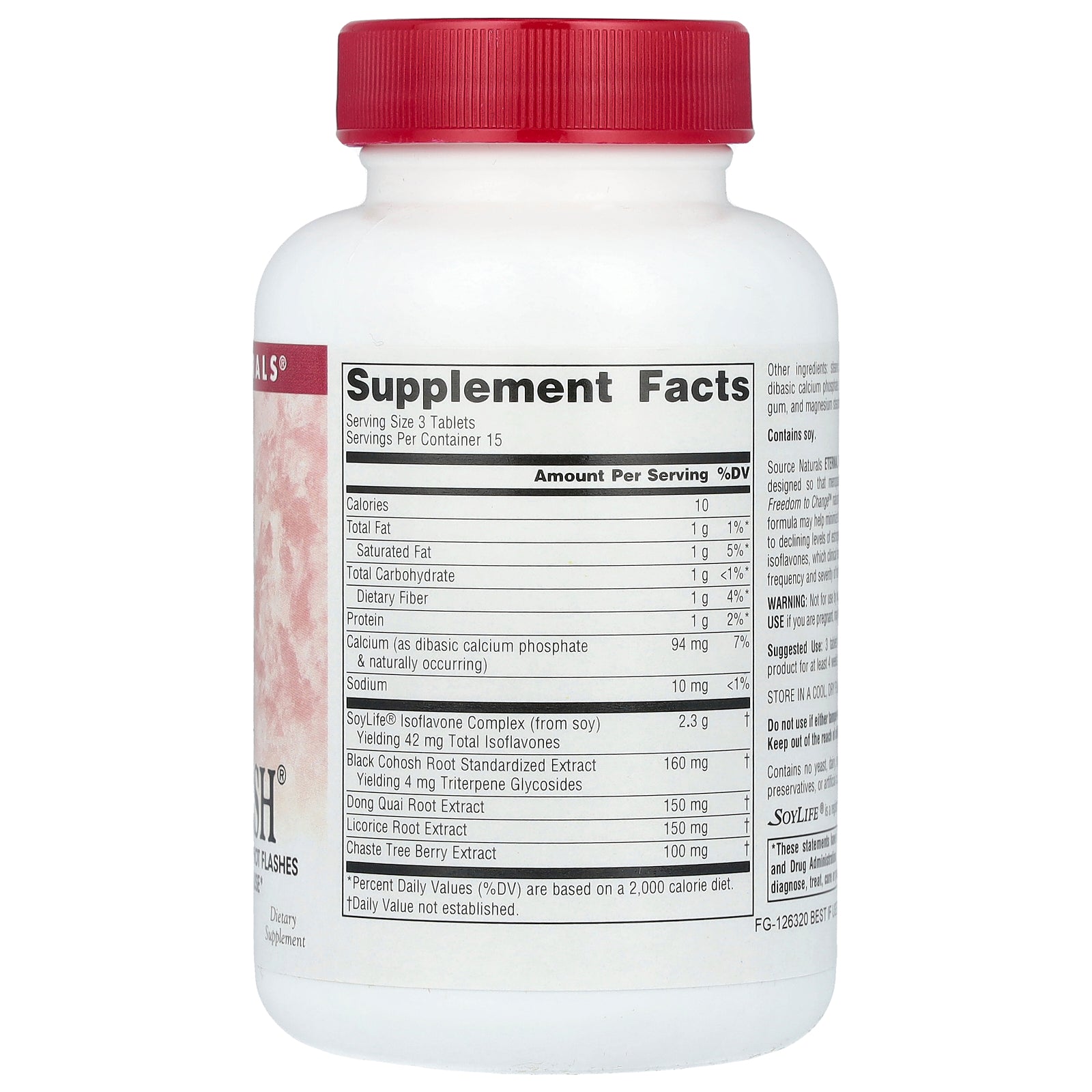 Foto 3 pulgar | Suplemento Source Naturals Hot Flash 45 Comprimidos - Venta Internacional.