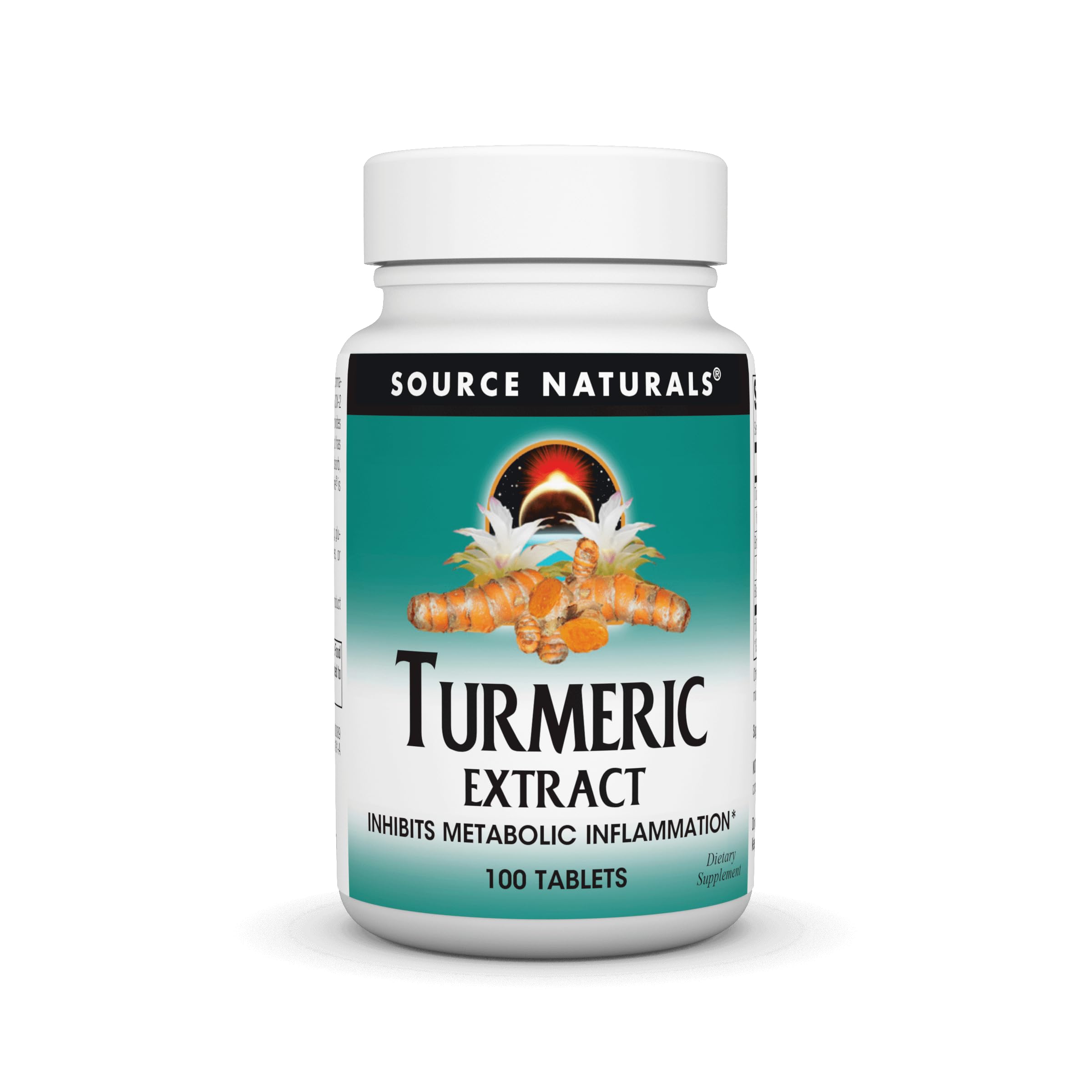 Foto 1 | Extracto De Cúrcuma Supplement Source Naturals 100 Comprimidos - Venta Internacional.