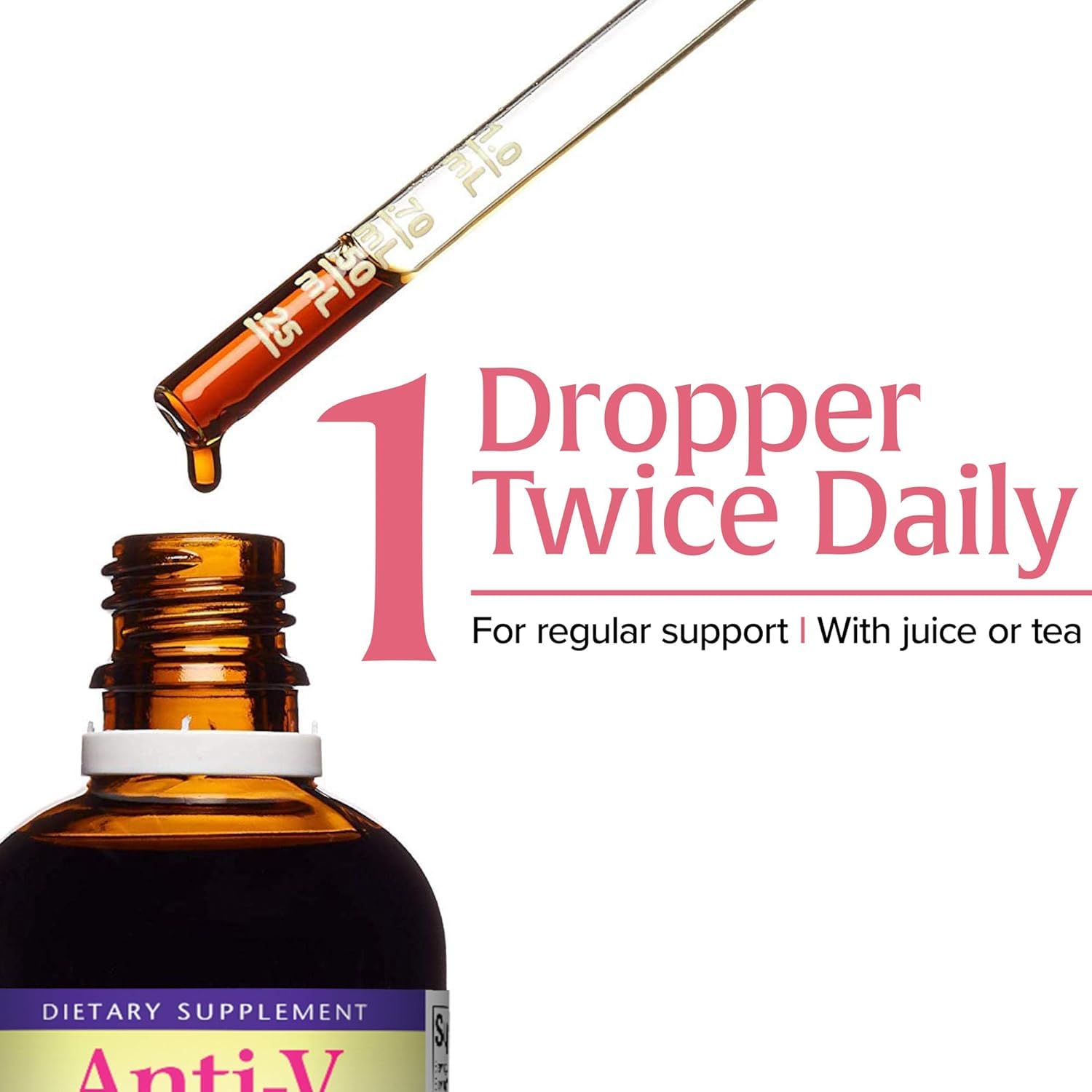 Foto 7 pulgar | Suplemento Natural Factors Anti-v Liquid Echinacea 100 Ml - Venta Internacional.