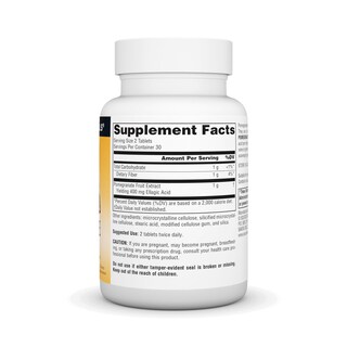 Foto 2 | Extracto De Granada Supplement Source Naturals 500 Mg 60 Comprimidos - Venta Internacional.