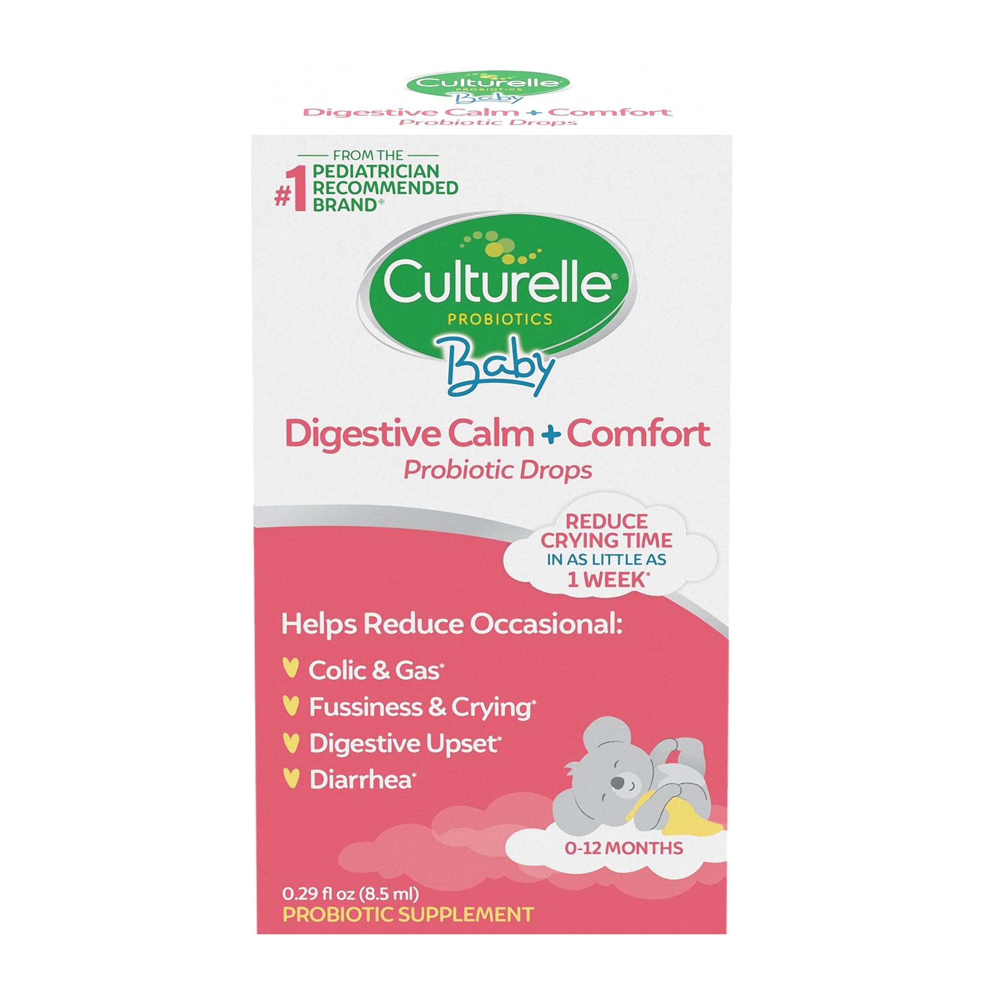 Foto 2 pulgar | Probiotic Culturelle Baby Digestive Calm, 8,5 Ml, De 0 A 12 Meses - Venta Internacional.