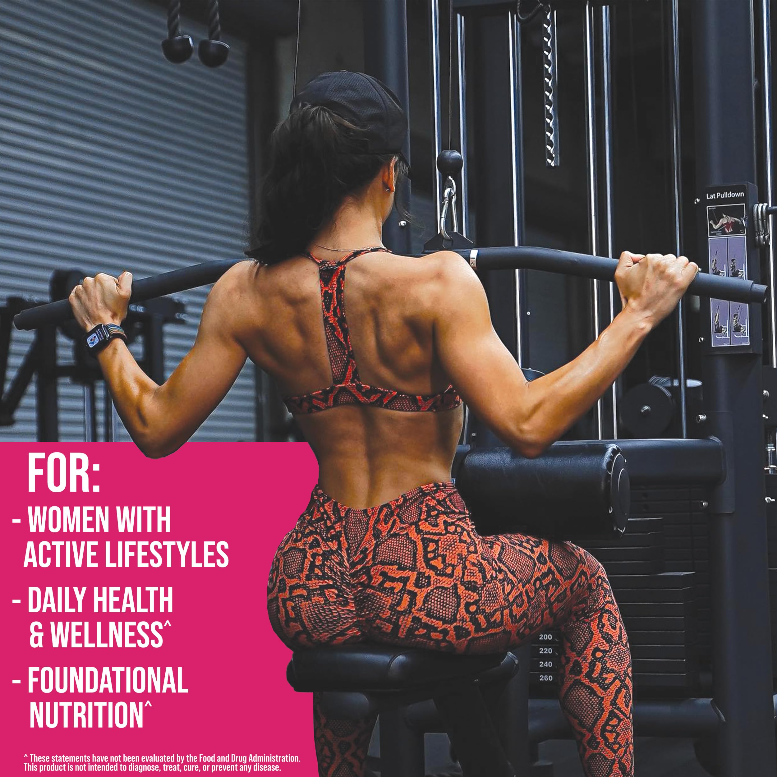 Foto 5 pulgar | Supplement Rule 1 Women's Multi 60 Tabletas Para Mujeres - Venta Internacional.
