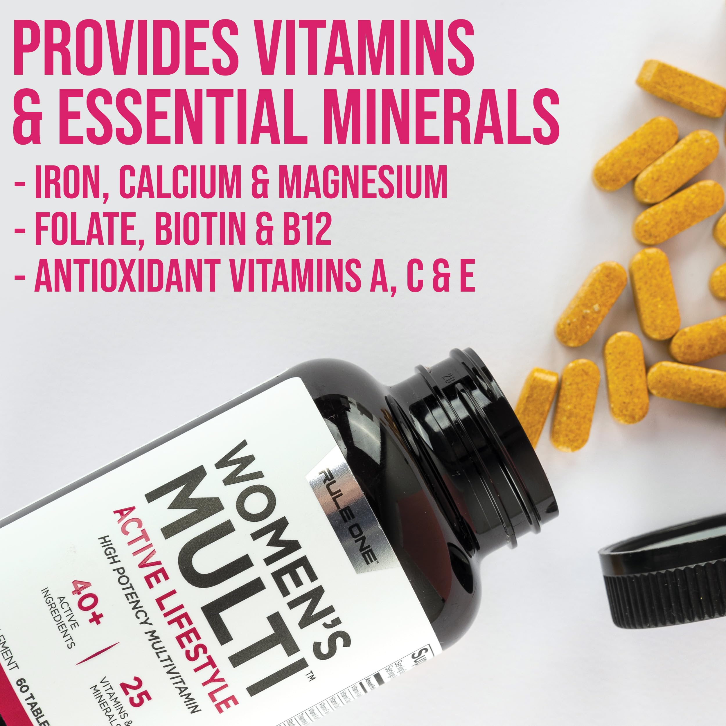 Foto 6 pulgar | Supplement Rule 1 Women's Multi 60 Tabletas Para Mujeres - Venta Internacional.