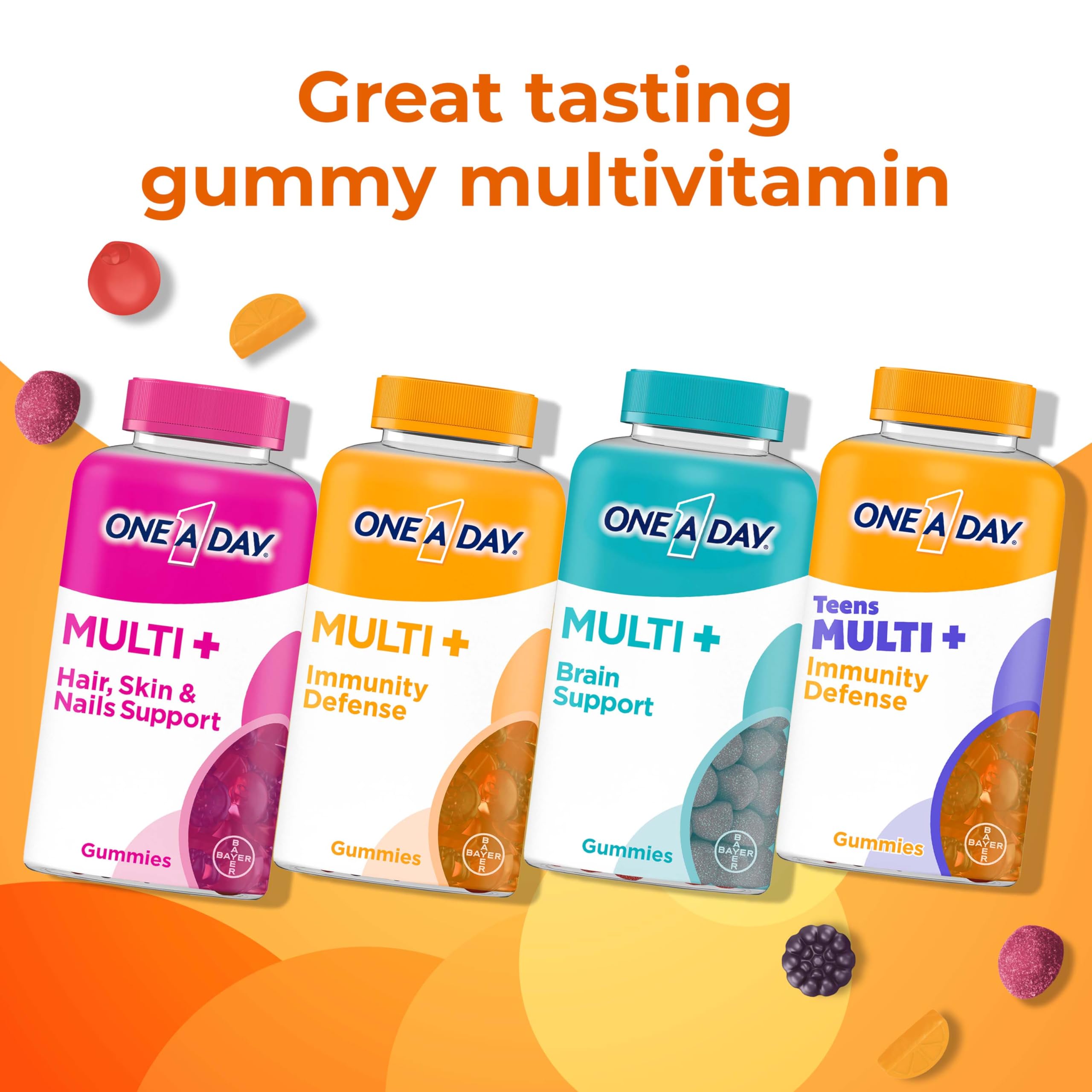 Foto 5 pulgar | Gomitas De Vitamina One A Day Multi+ Immune Support, 120 Unidades - Venta Internacional.
