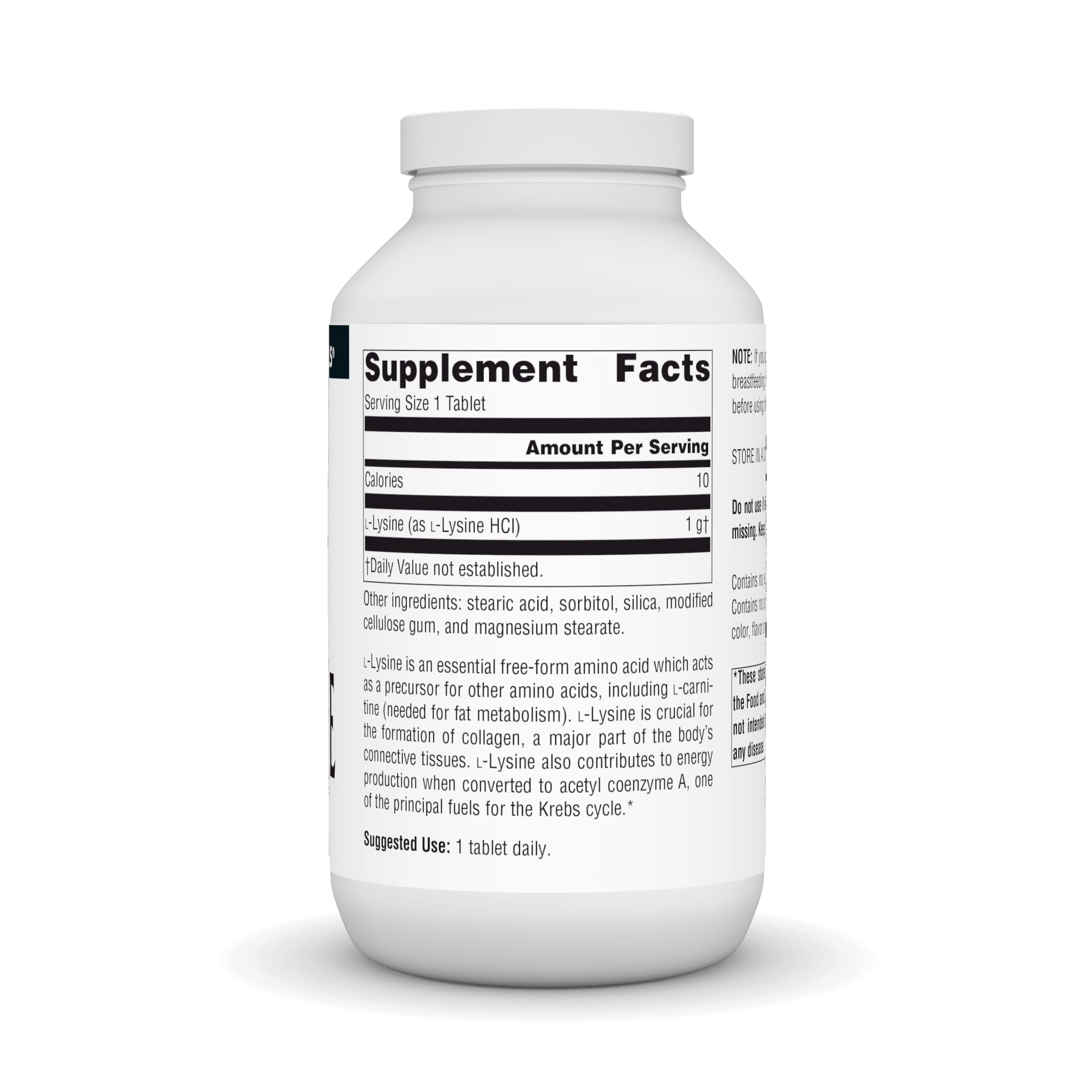 Foto 3 pulgar | Supplement Source Naturals, Forma Libre De L-lisina, 1000 Mg, 200 Comprimidos - Venta Internacional.