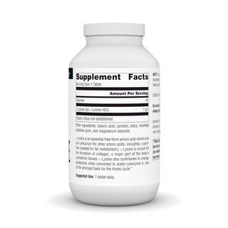 Foto 2 | Supplement Source Naturals, Forma Libre De L-lisina, 1000 Mg, 200 Comprimidos - Venta Internacional.