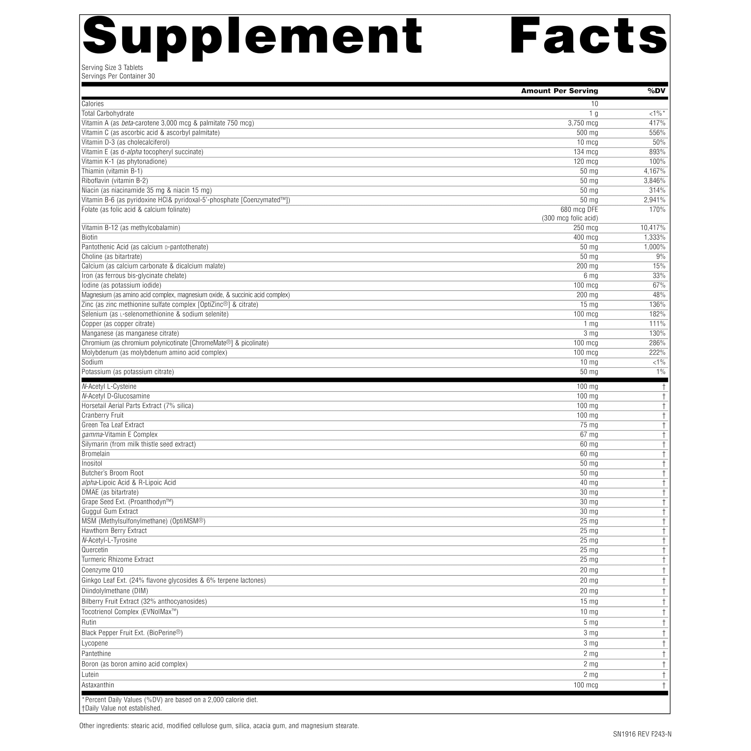 Foto 5 pulgar | Supplement Source Naturals Women's Life Force 90 Comprimidos - Venta Internacional.