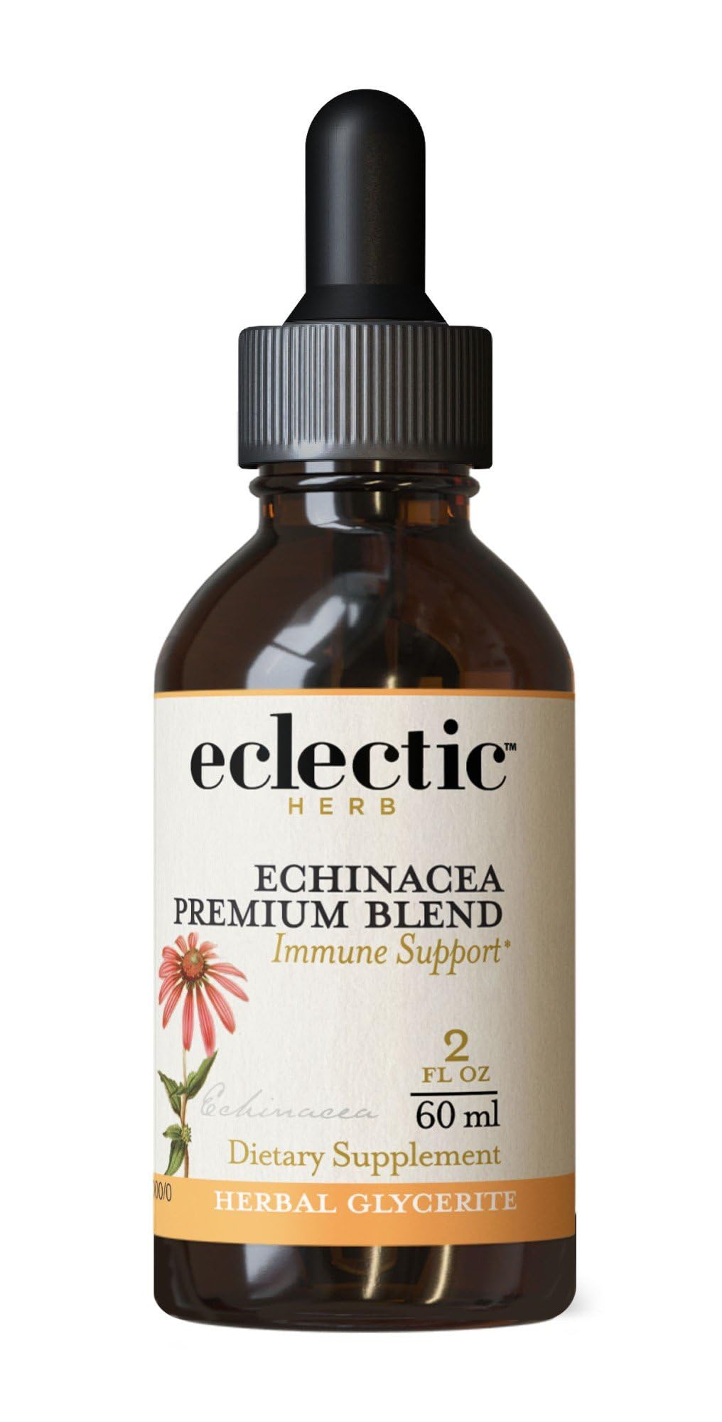 Foto 2 pulgar | Suplemento Eclectic Institute Echinacea Premium Blend 60 Ml - Venta Internacional.