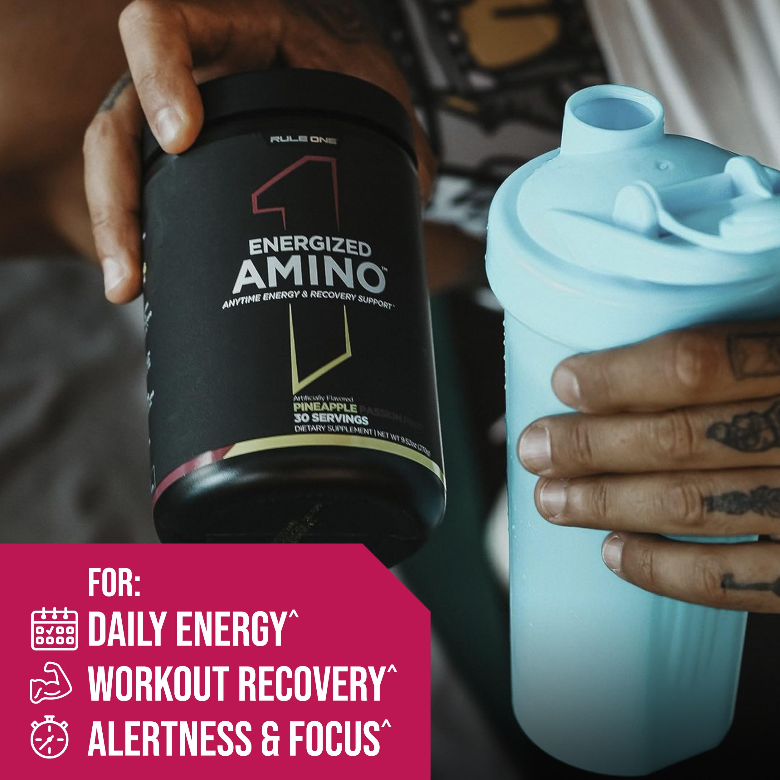 Foto 4 pulgar | Regla Del Suplemento 1: Proteínas, Aminoácidos Energizados, Sabor A Uva - Venta Internacional.