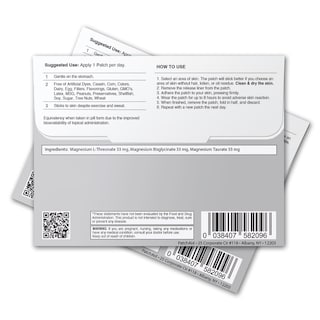 Foto 2 | Topical Patch Patchaid, Complejo Triple De Magnesio, 30 Días - Venta Internacional.
