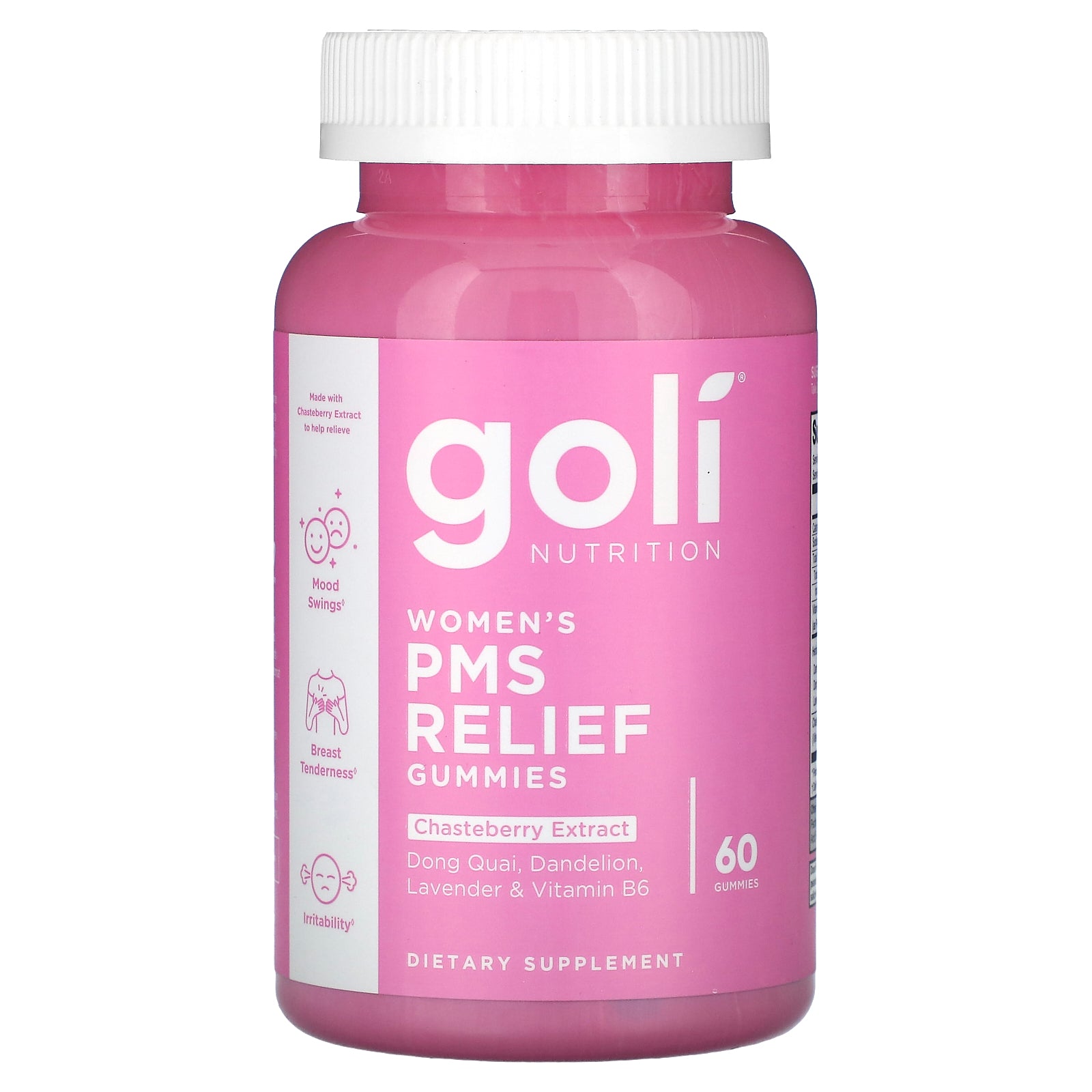 Foto 2 pulgar | Suplemento Goli Nutrition Para Mujeres, 60 Gomitas Para Aliviar El Síndrome Premenstrual - Venta Internacional.