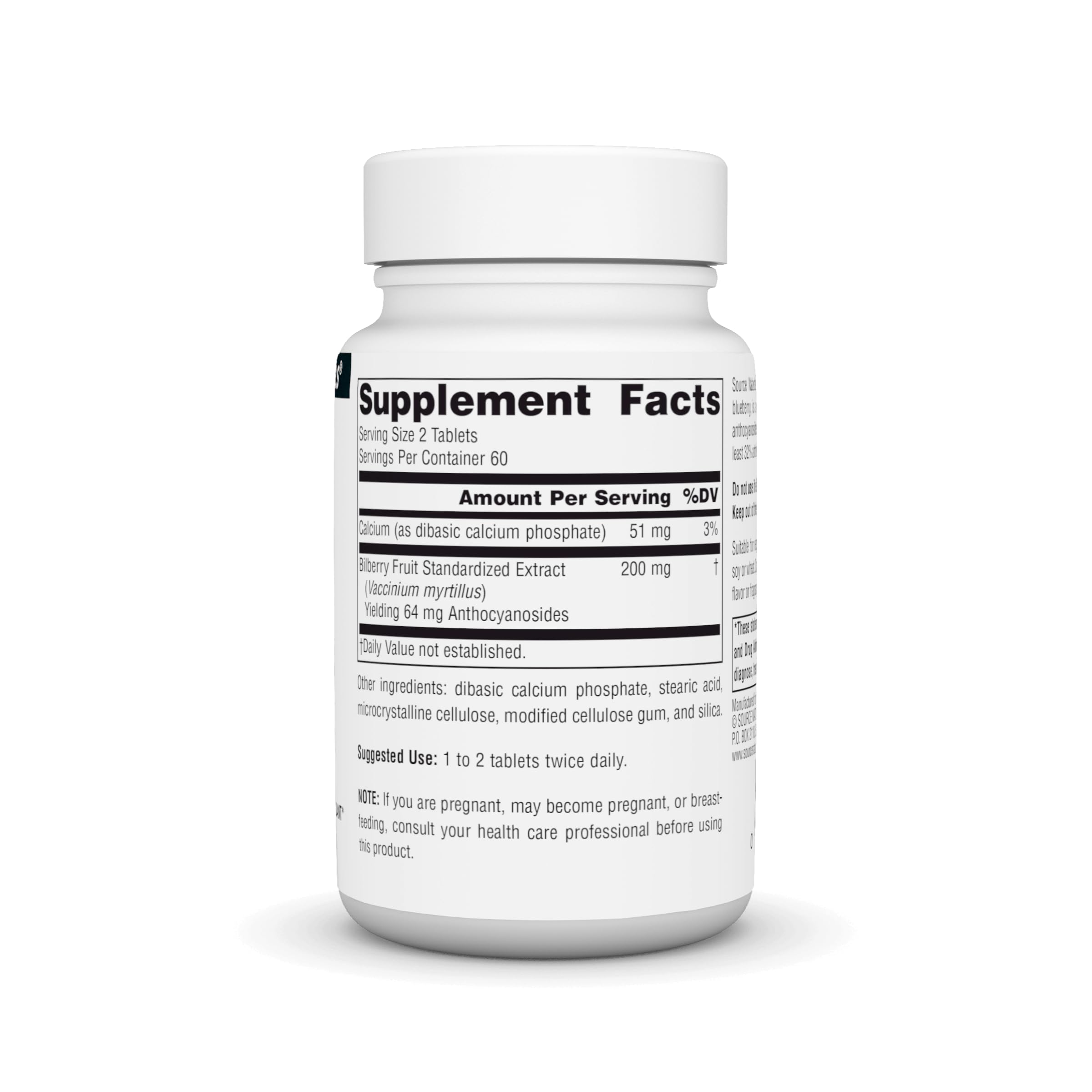 Foto 2 | Extracto De Arándano Supplement Source Naturals 100 Mg 120 Comprimidos - Venta Internacional.