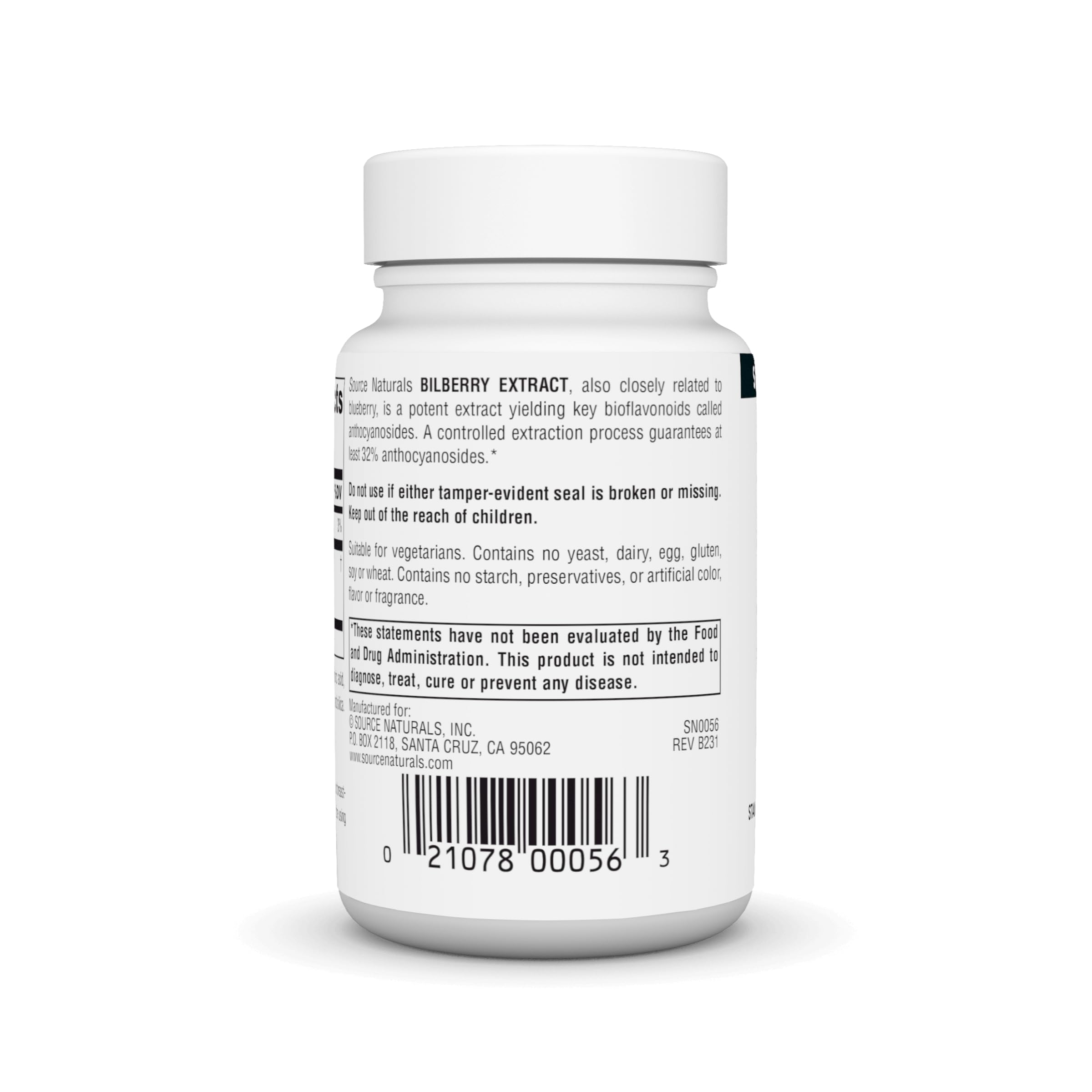 Foto 3 | Extracto De Arándano Supplement Source Naturals 100 Mg 120 Comprimidos - Venta Internacional.