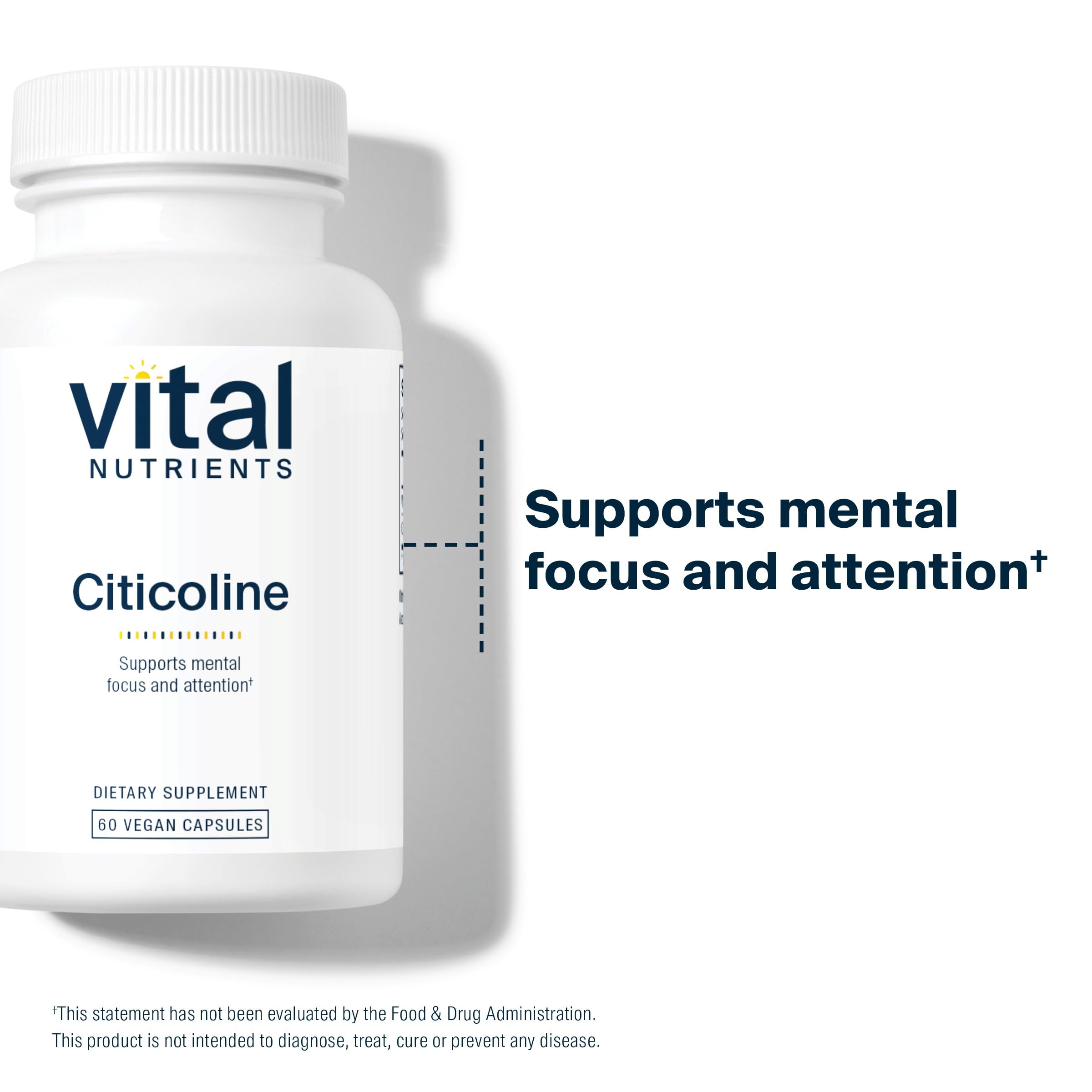 Foto 7 pulgar | Suplemento Vital Nutrients Citicolina 250 Mg 60 Cápsulas - Venta Internacional.