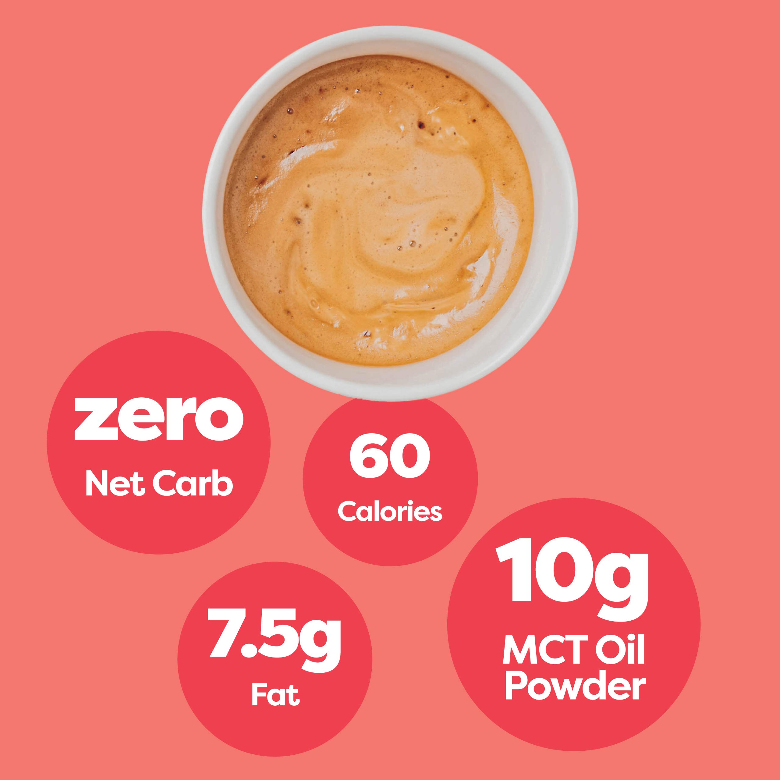 Foto 3 pulgar | Creamer Kiss My Keto Original Sin Sabor, 30 Porciones - Venta Internacional.
