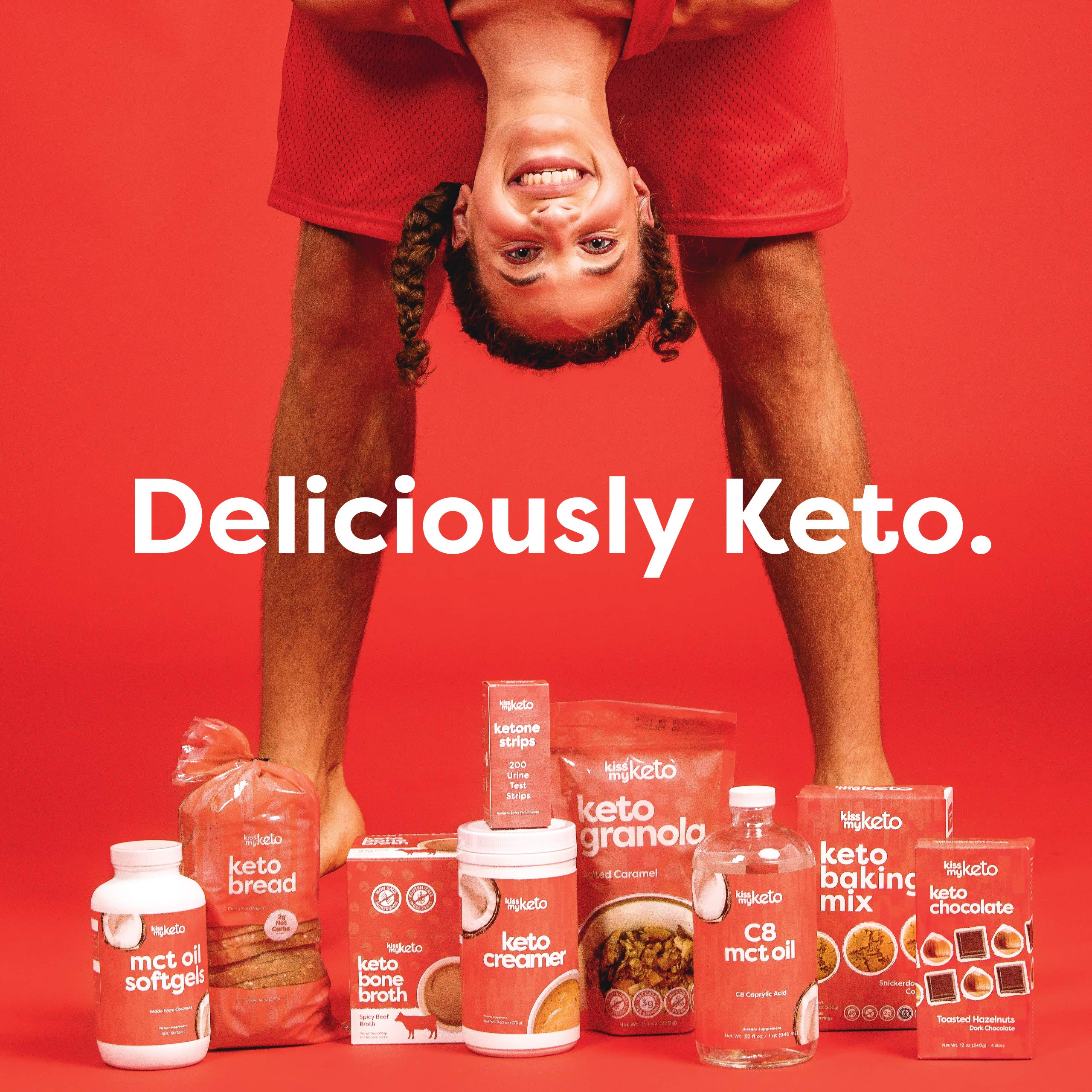 Foto 4 pulgar | Creamer Kiss My Keto Original Sin Sabor, 30 Porciones - Venta Internacional.