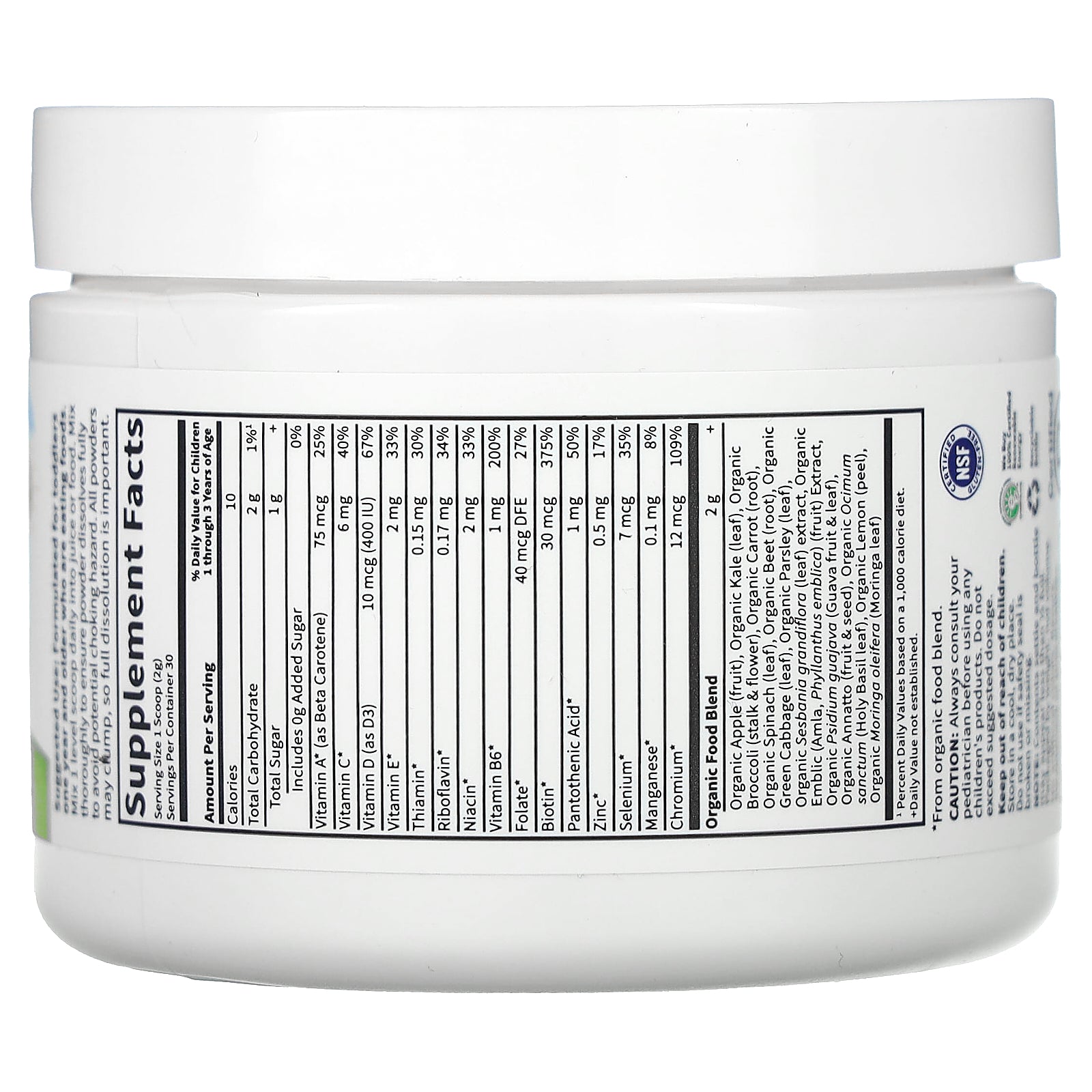 Foto 3 pulgar | Suplemento Multivitamínico En Polvo Garden Of Life Kids, 60 G - Venta Internacional.