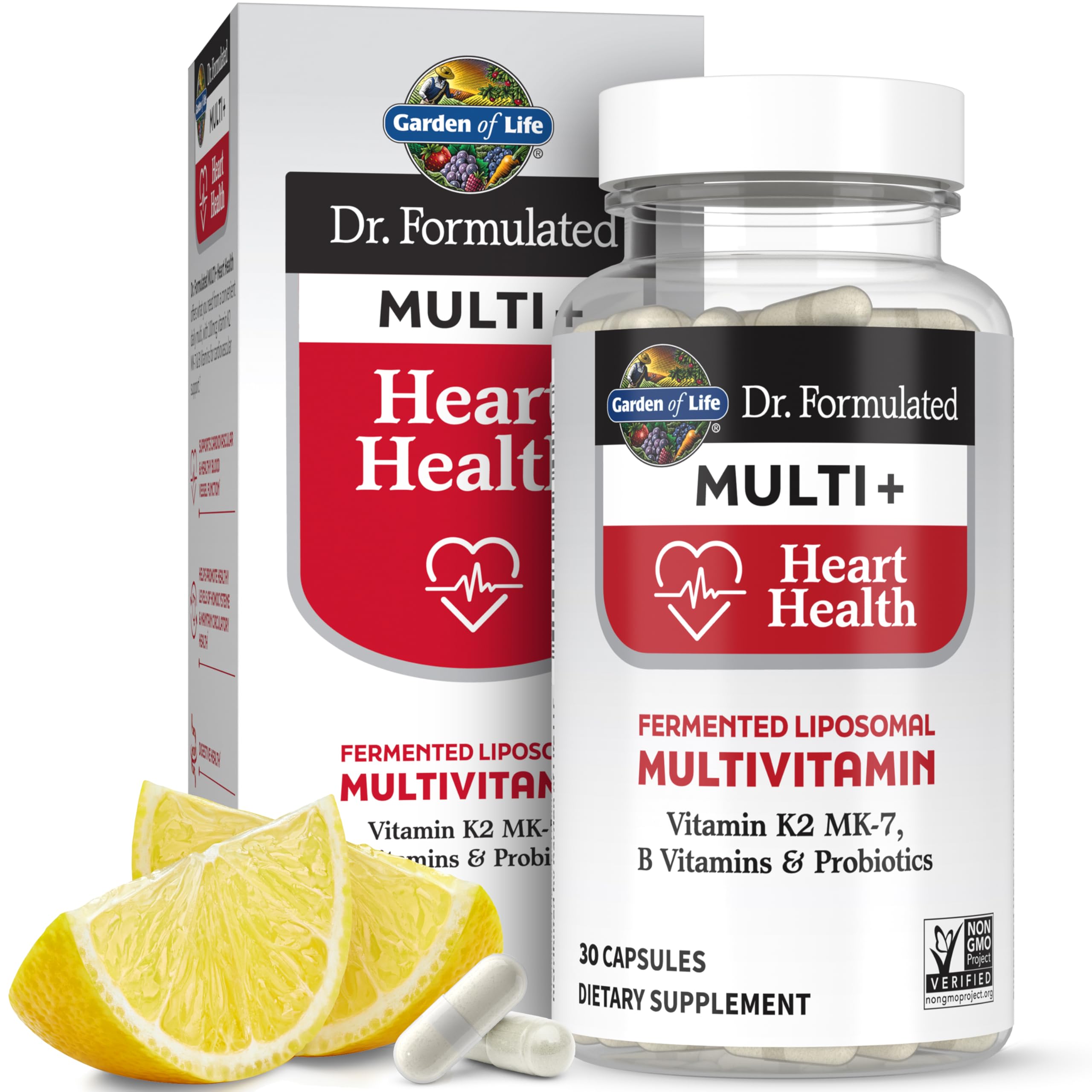 Foto 2 pulgar | Suplemento Garden Of Life Dr. Formulado Multi+ Heart Health - Venta Internacional.