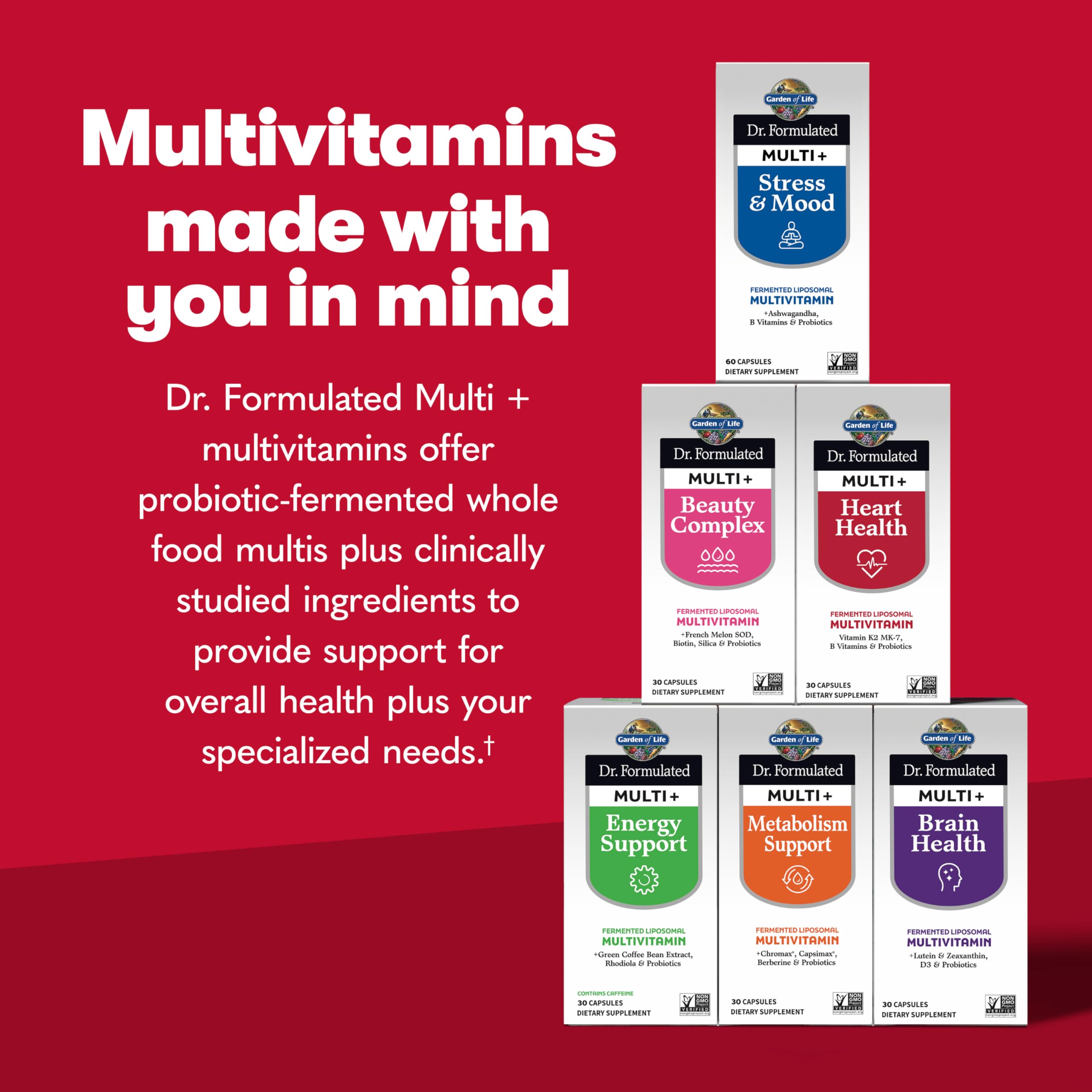 Foto 8 pulgar | Suplemento Garden Of Life Dr. Formulado Multi+ Heart Health - Venta Internacional.