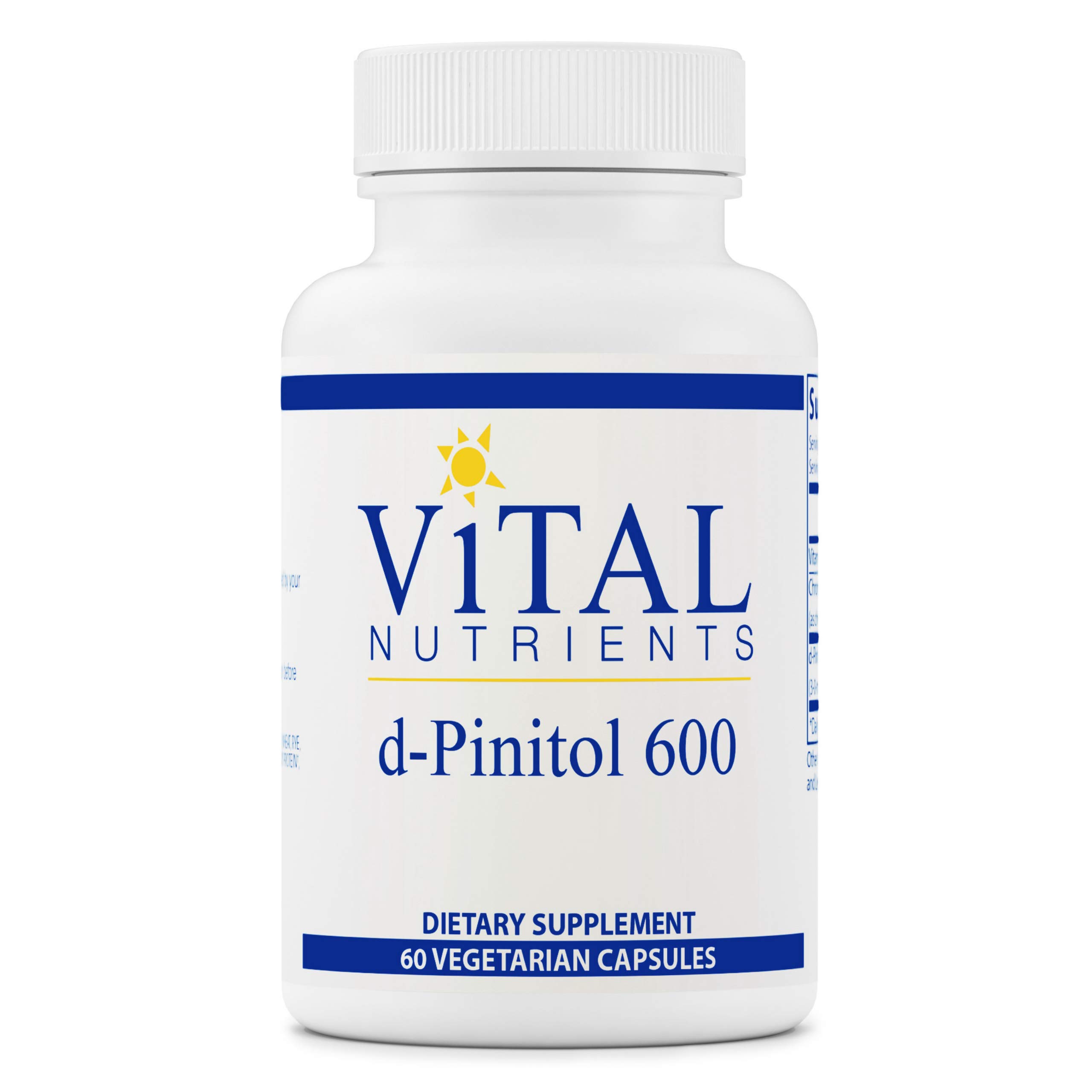 Foto 2 pulgar | Suplemento Vital Nutrients D-pinitol 600 Mg 60 Cápsulas - Venta Internacional.