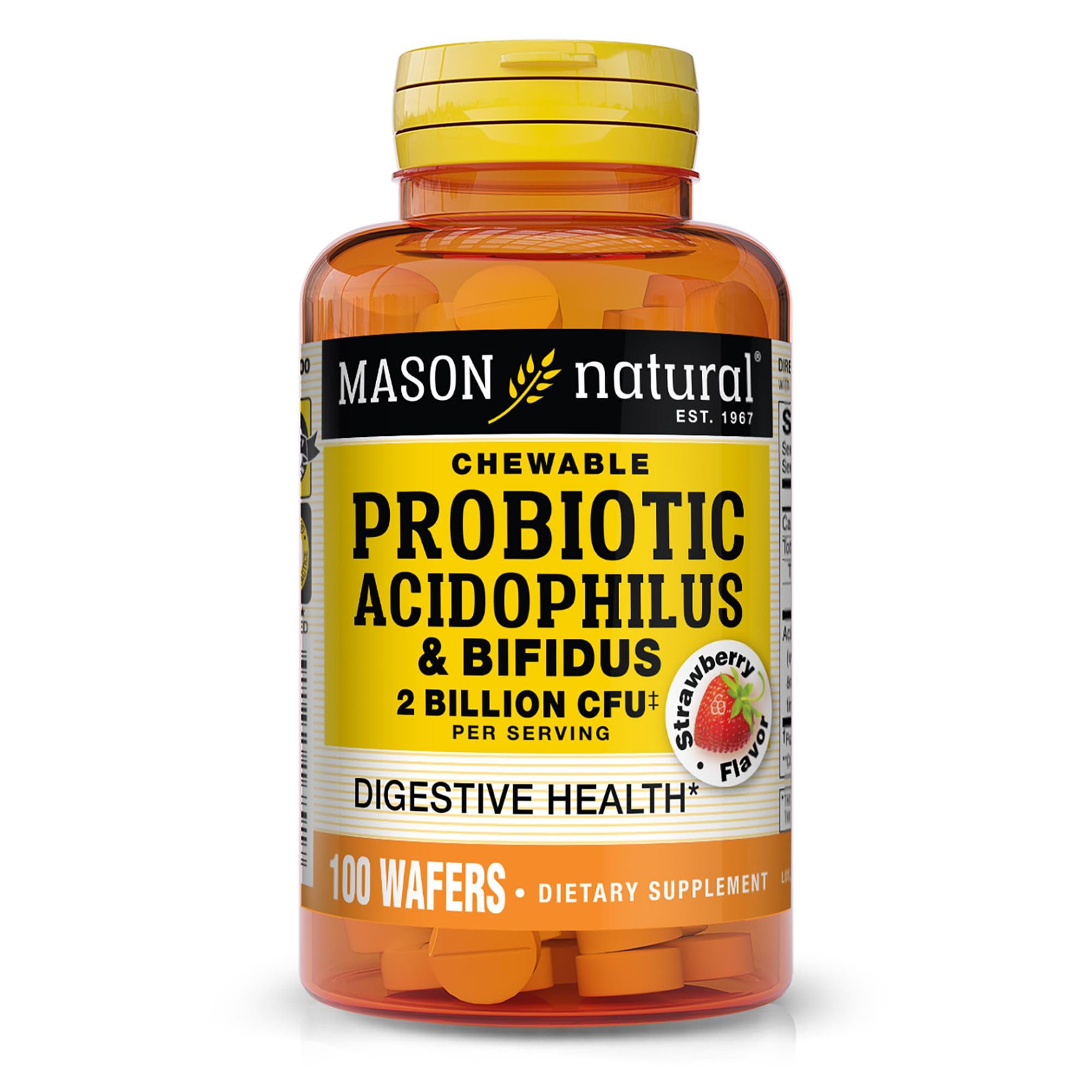 Foto 2 pulgar | Suplemento Probiótico Mason Natural Acidophilus Con Bífidus - Venta Internacional.