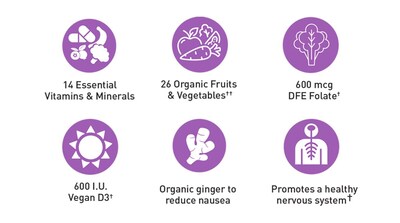 Foto 3 | Realfood Organics Prenatal Country Life 90 Tabletas-Venta Internacional